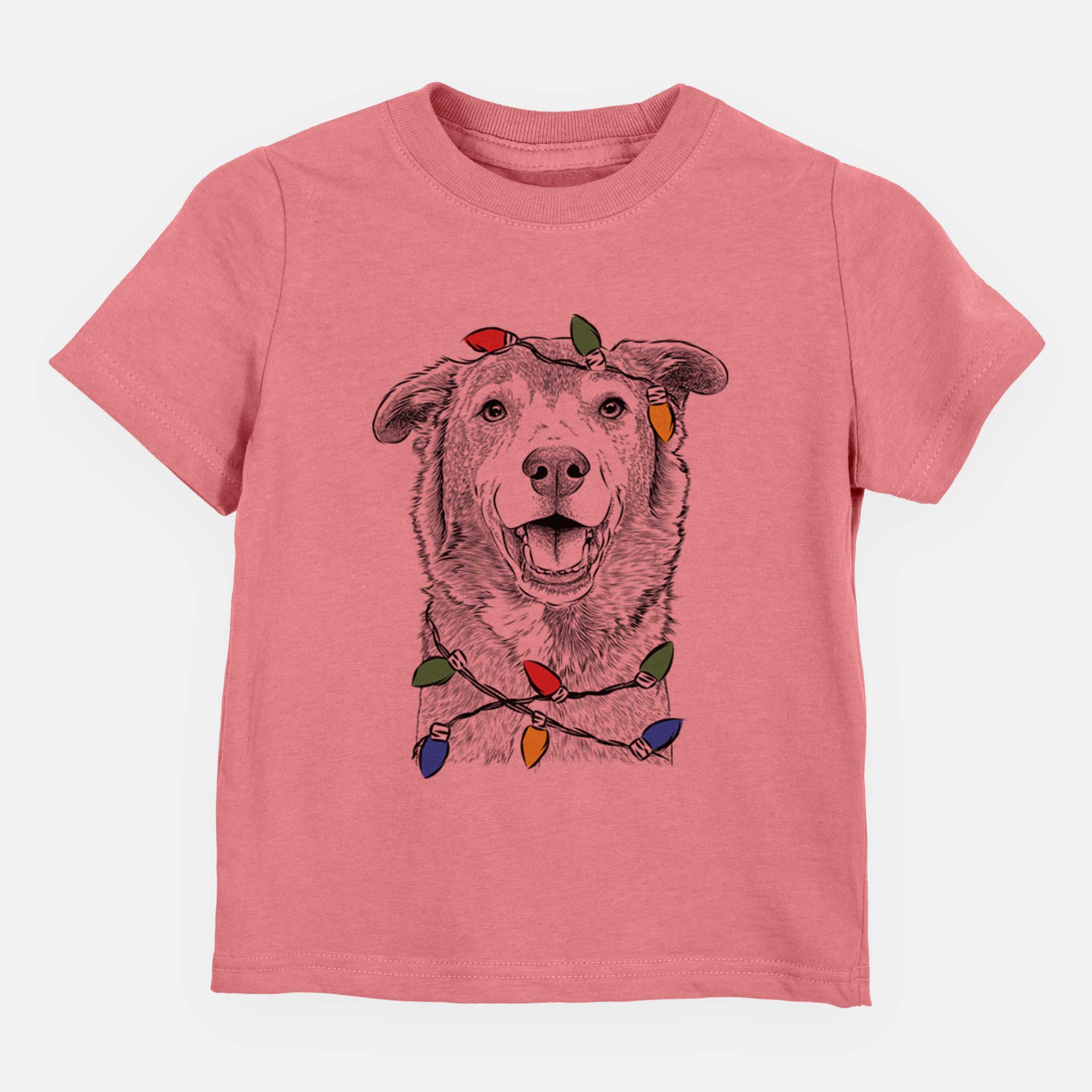 Christmas Lights Logan the Rescue Mutt - Kids/Youth/Toddler Shirt