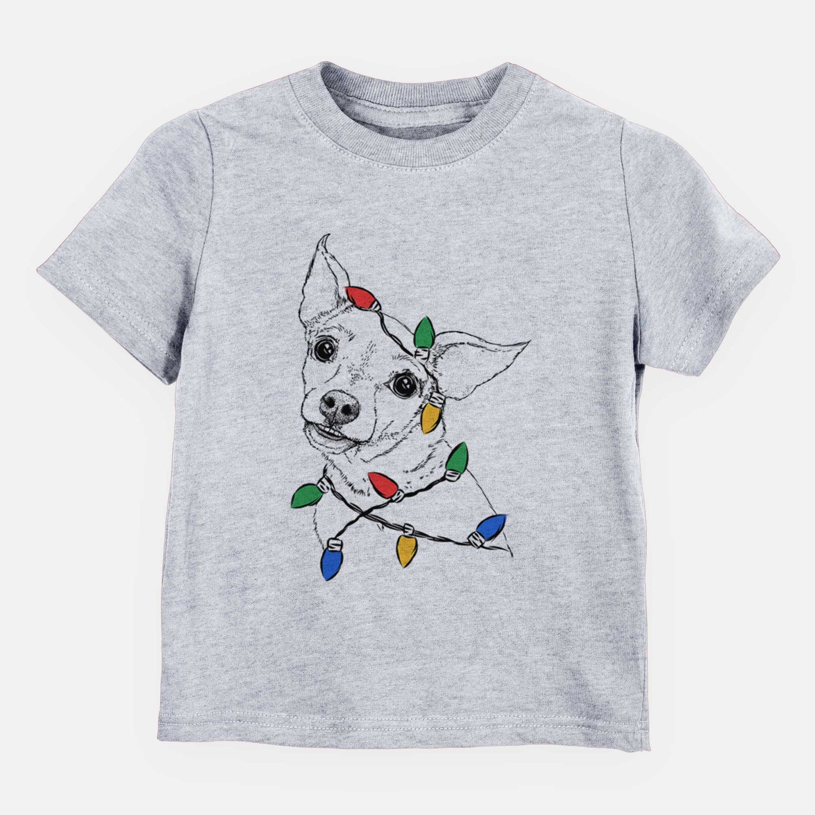 Christmas Lights Lola the Chiweenie - Kids/Youth/Toddler Shirt