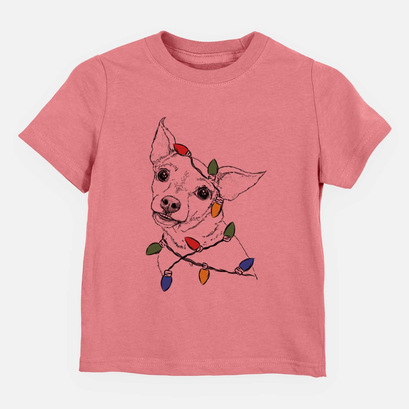Christmas Lights Lola the Chiweenie - Kids/Youth/Toddler Shirt