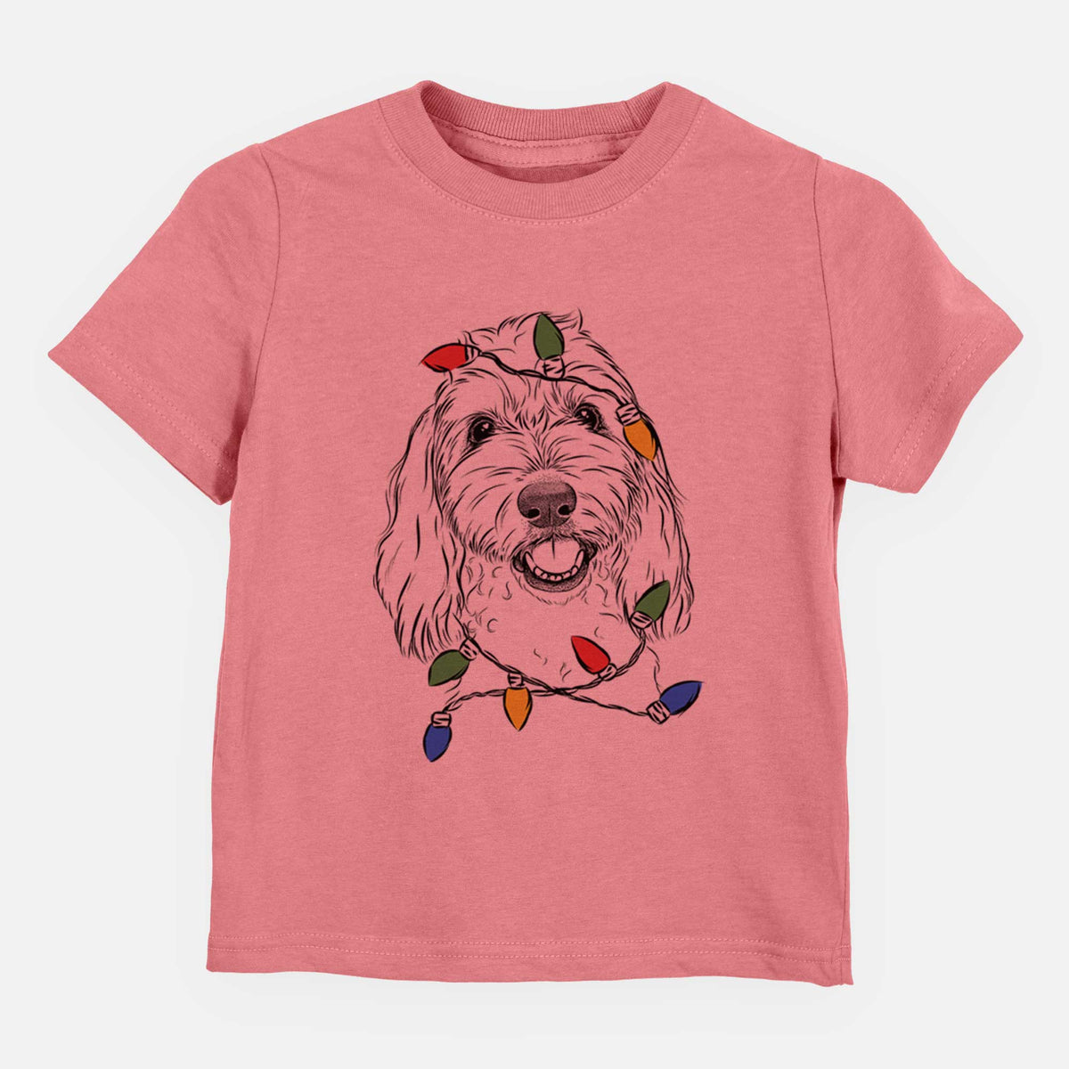Christmas Lights Louie the Coton de Tulear - Kids/Youth/Toddler Shirt