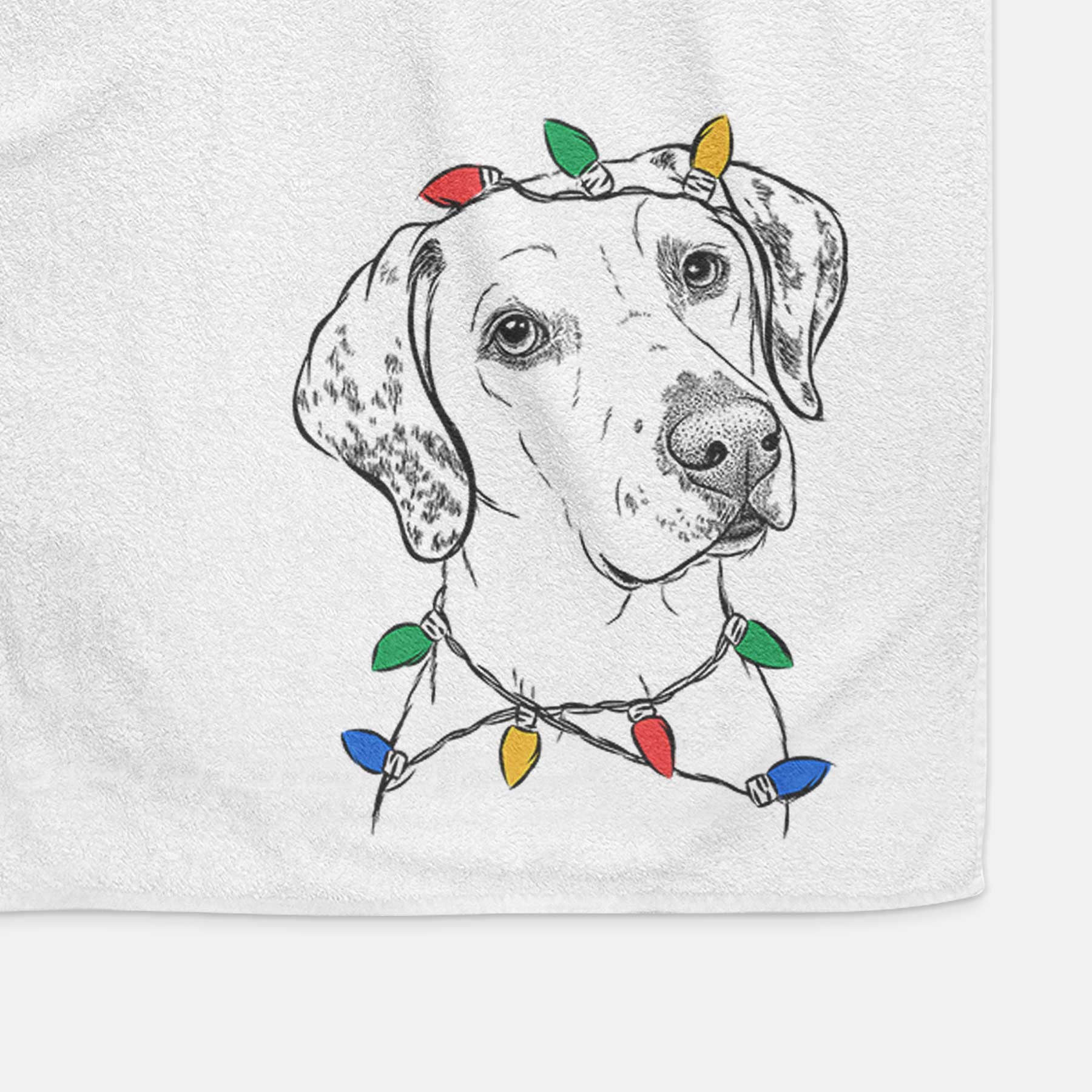 Lucky the Dalmatian Decorative Hand Towel