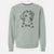 Christmas Lights Lucky the Dalmatian - Unisex Pigment Dyed Crew Sweatshirt