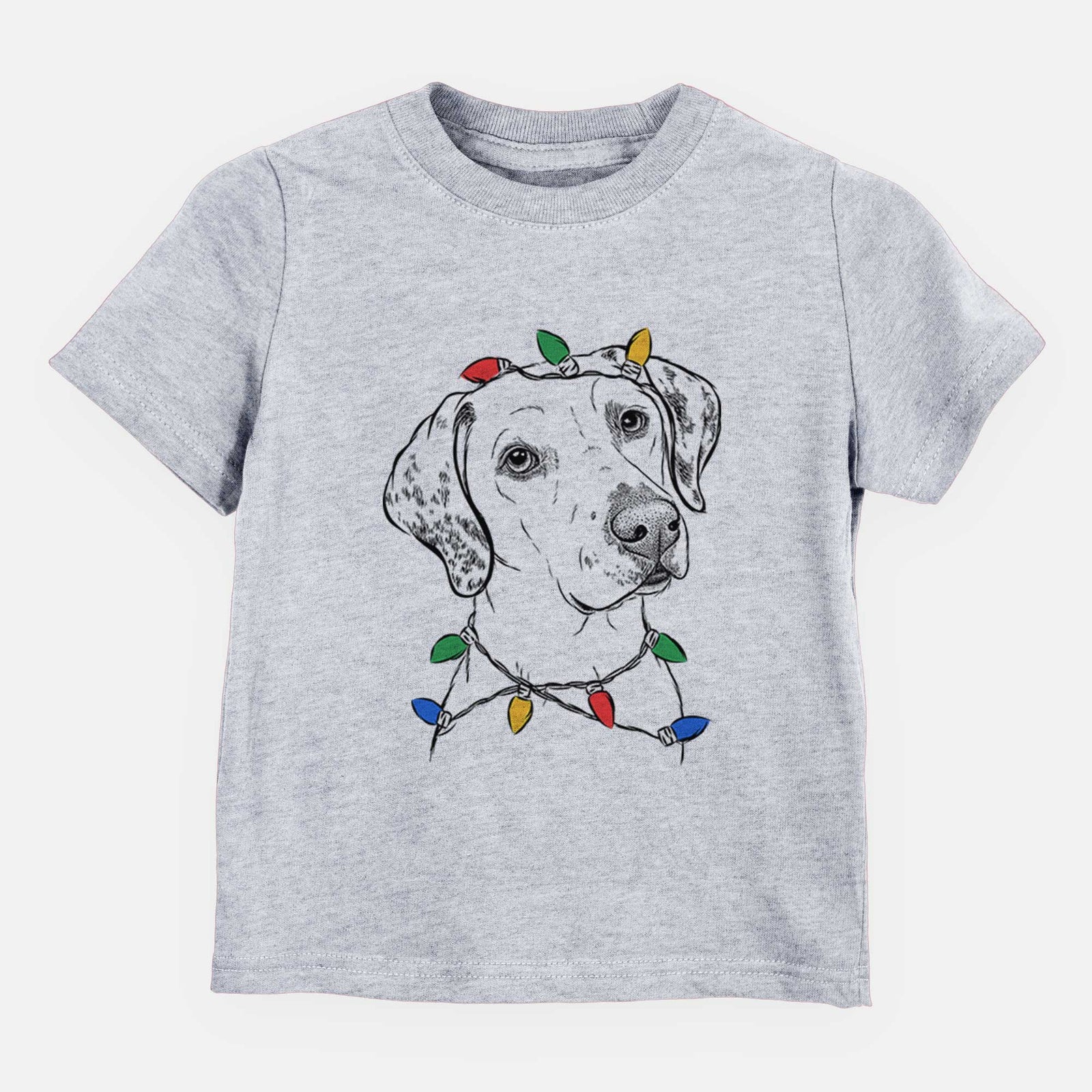 Christmas Lights Lucky the Dalmatian - Kids/Youth/Toddler Shirt