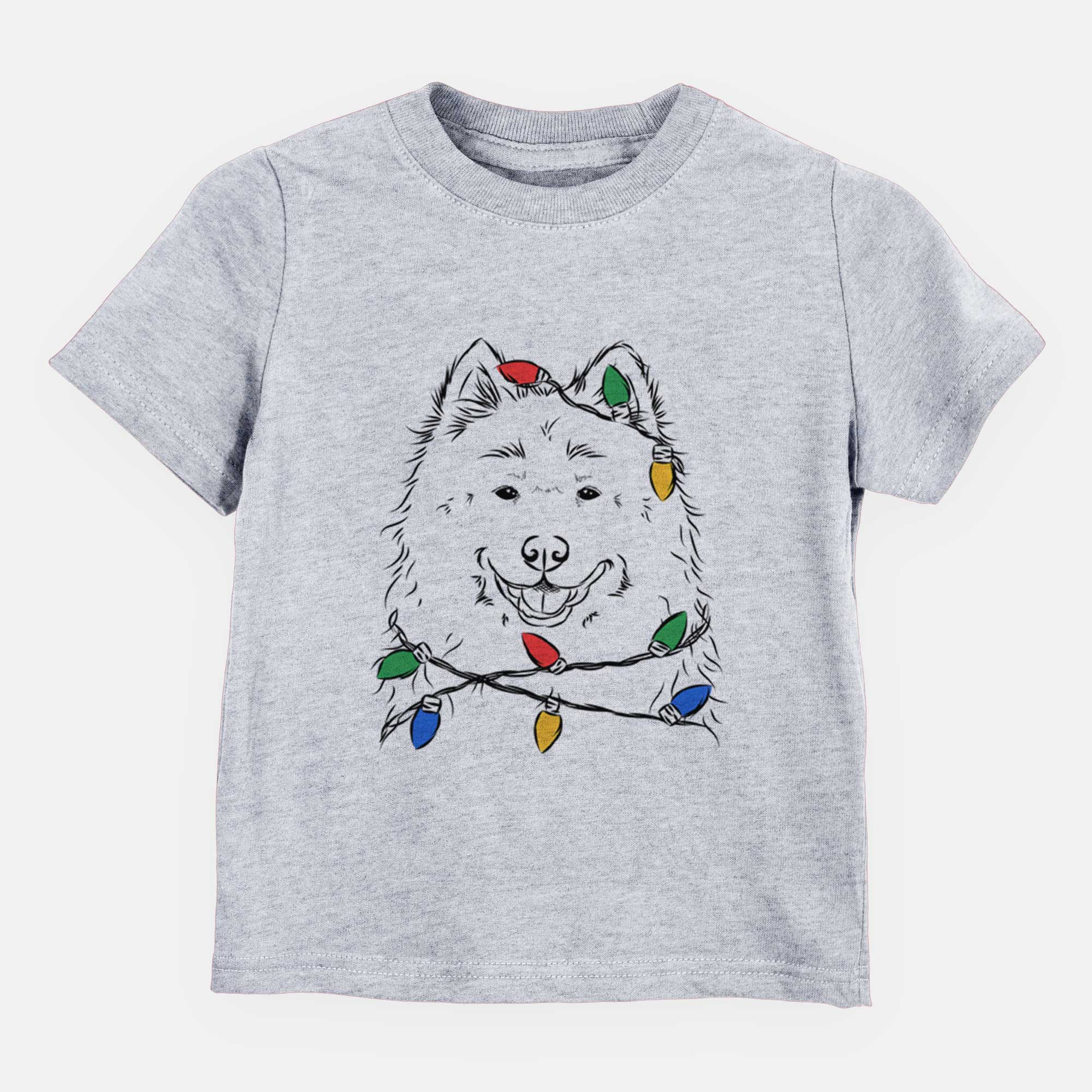 Christmas Lights Luka the Samoyed - Kids/Youth/Toddler Shirt