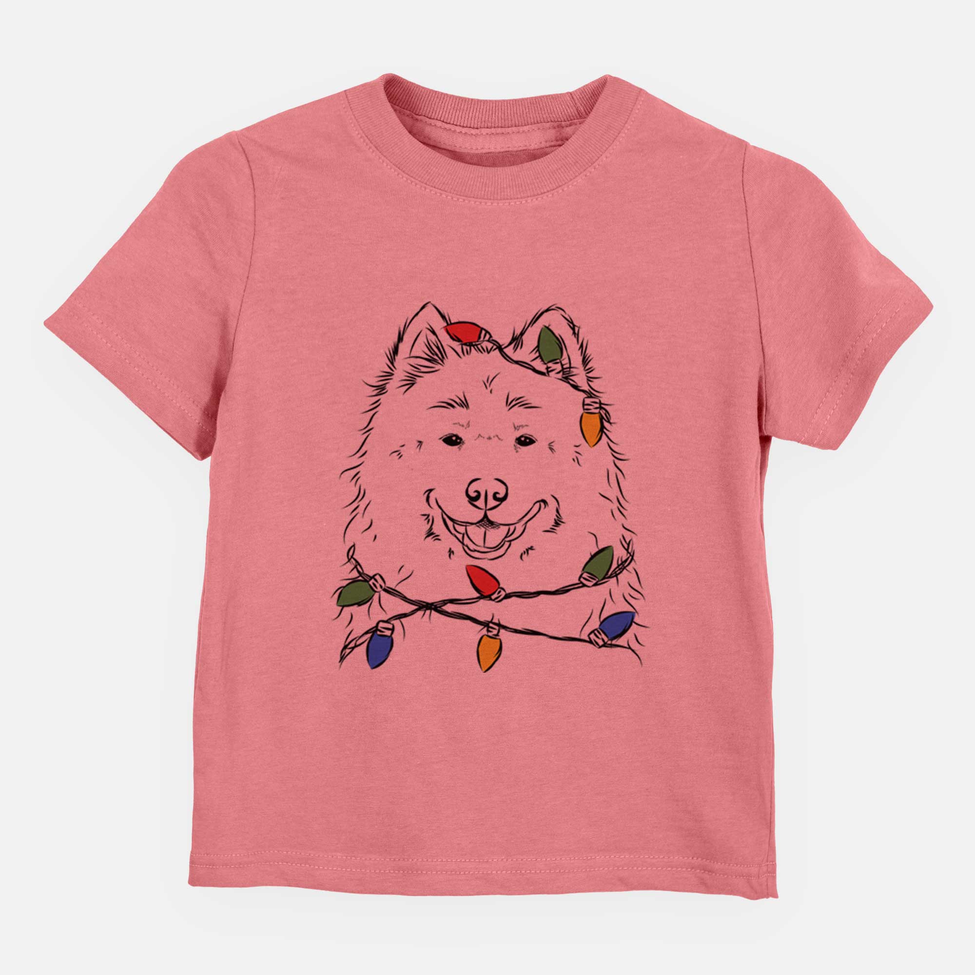 Christmas Lights Luka the Samoyed - Kids/Youth/Toddler Shirt