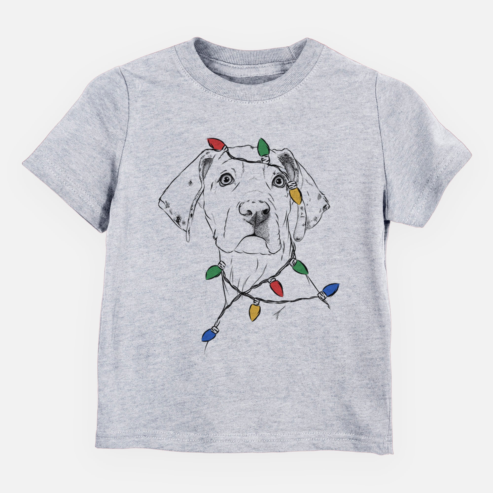 Christmas Lights Lumen the Special Needs Great Dane - Kids/Youth/Toddler Shirt