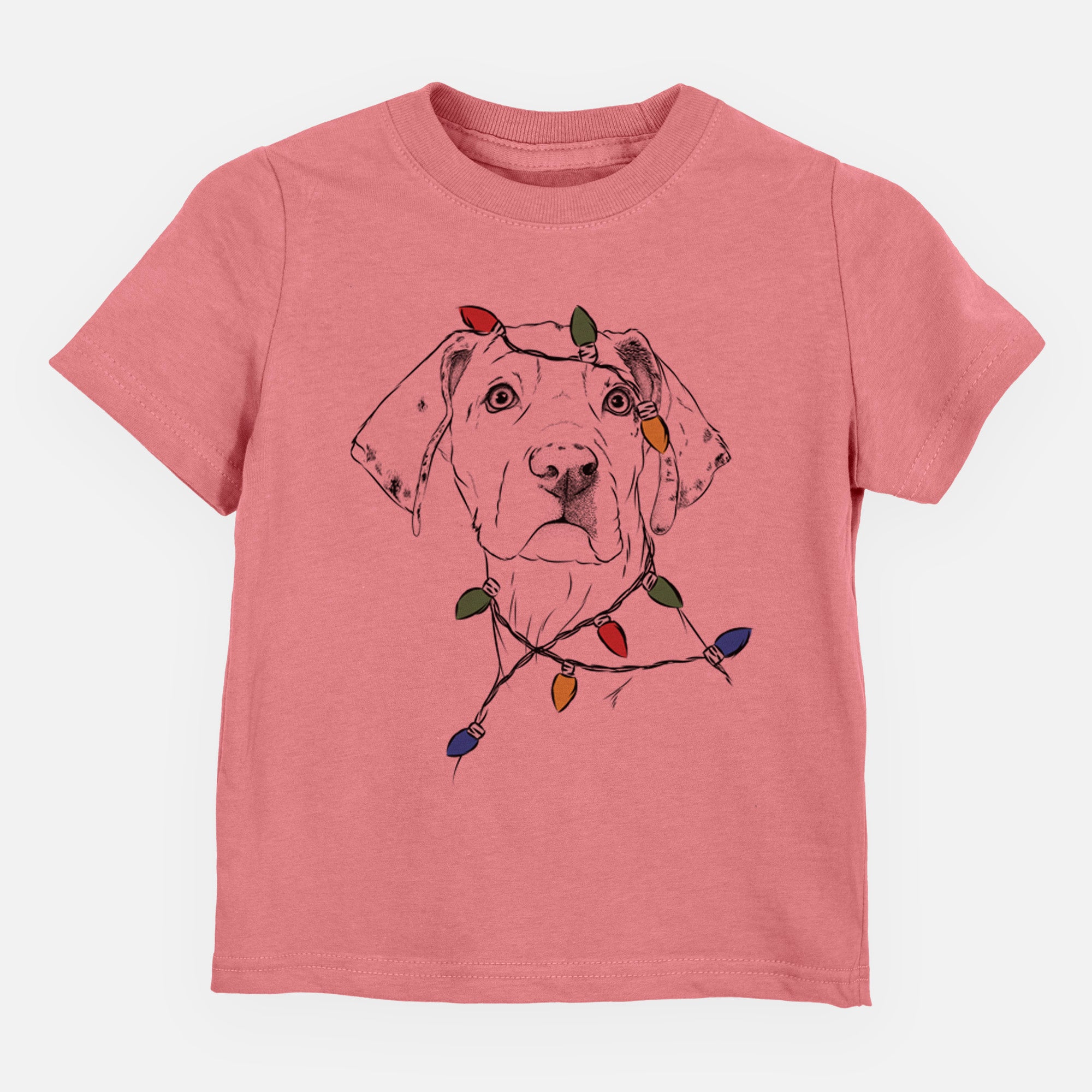 Christmas Lights Lumen the Special Needs Great Dane - Kids/Youth/Toddler Shirt