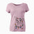 Christmas Lights Maddison Pearl the Chihuahua - Women's V-neck Shirt