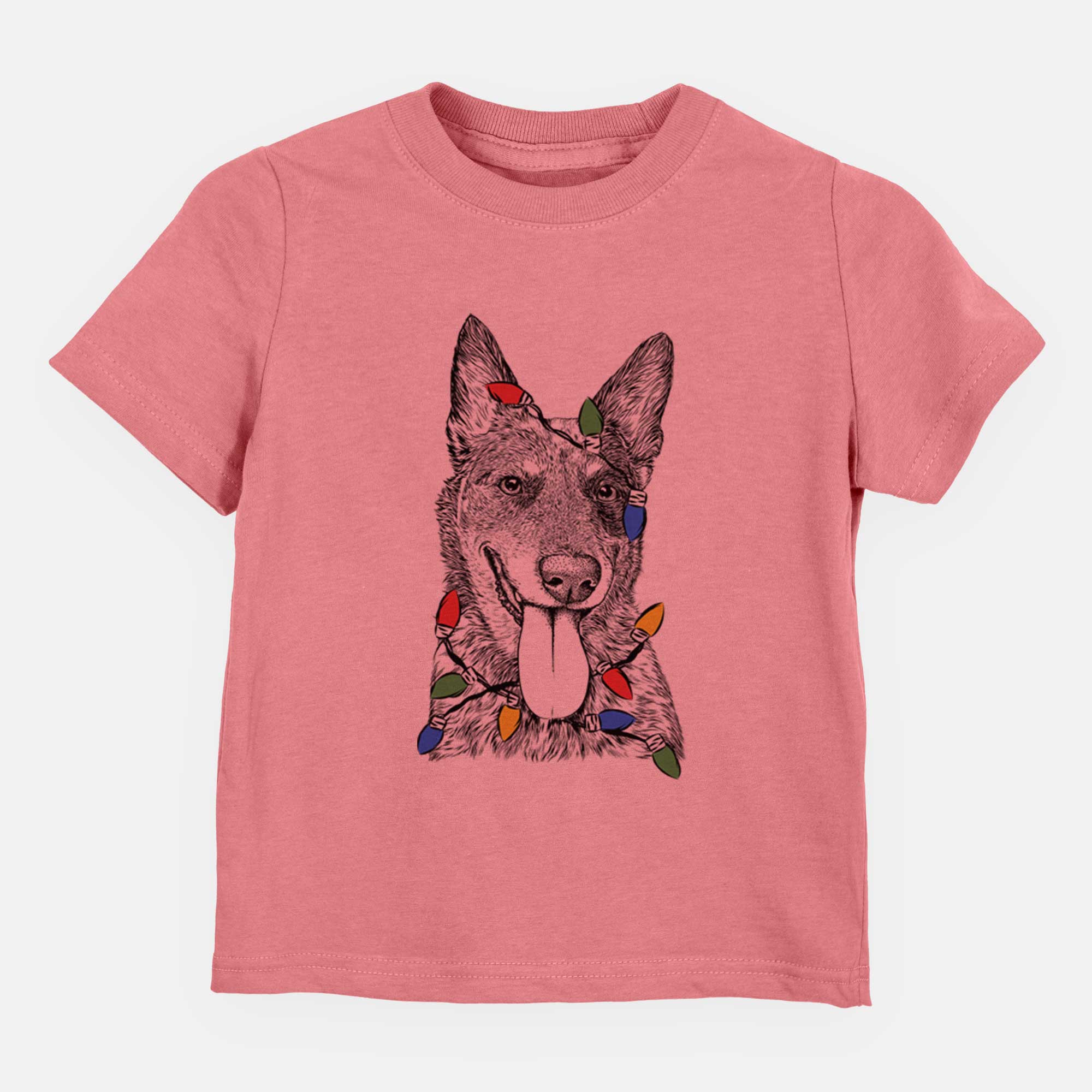 Christmas Lights Madison the Blue Heeler - Kids/Youth/Toddler Shirt