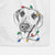 Malia the American Foxhound Mix Decorative Hand Towel