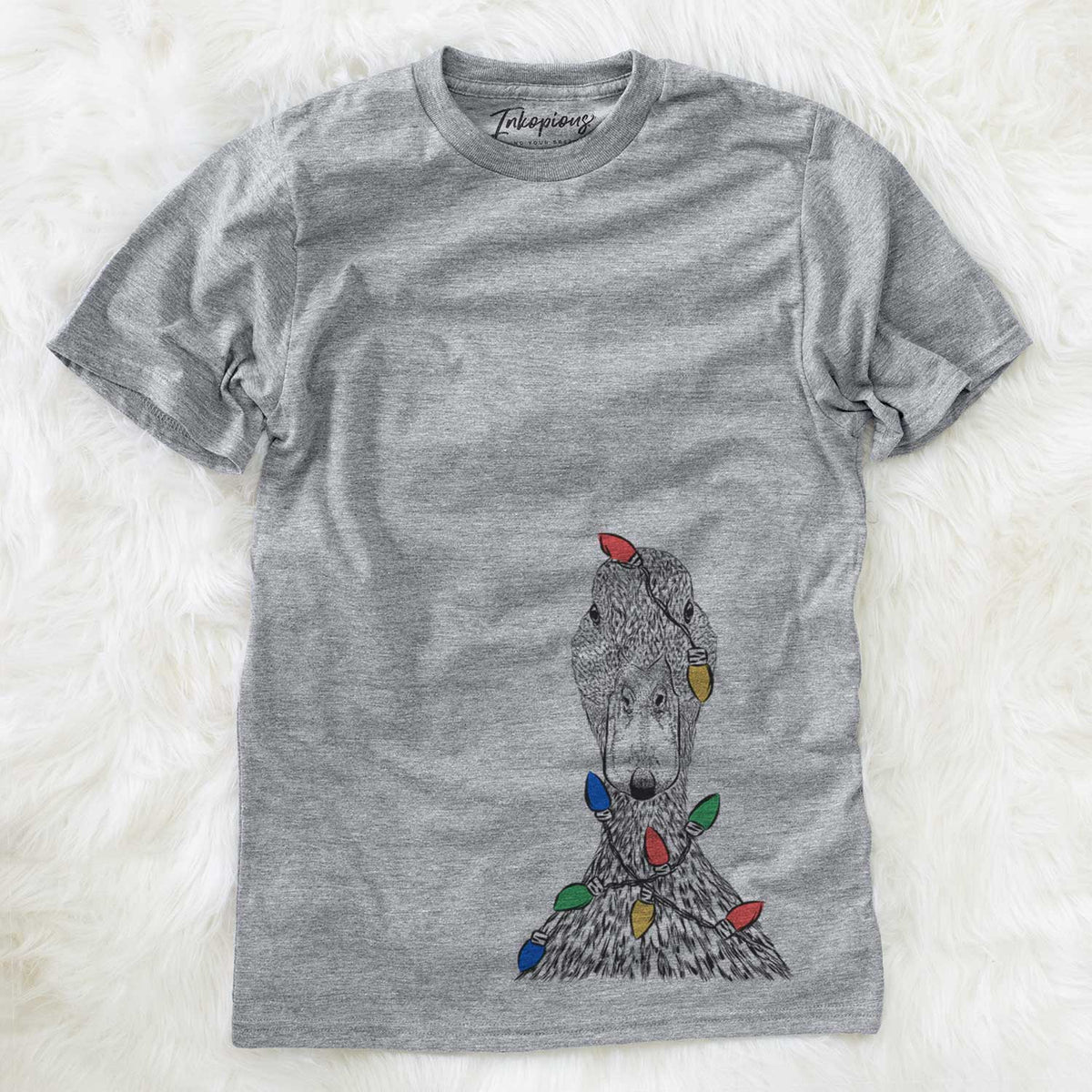 Christmas Lights Marge the Mallard Duck - Unisex Crewneck