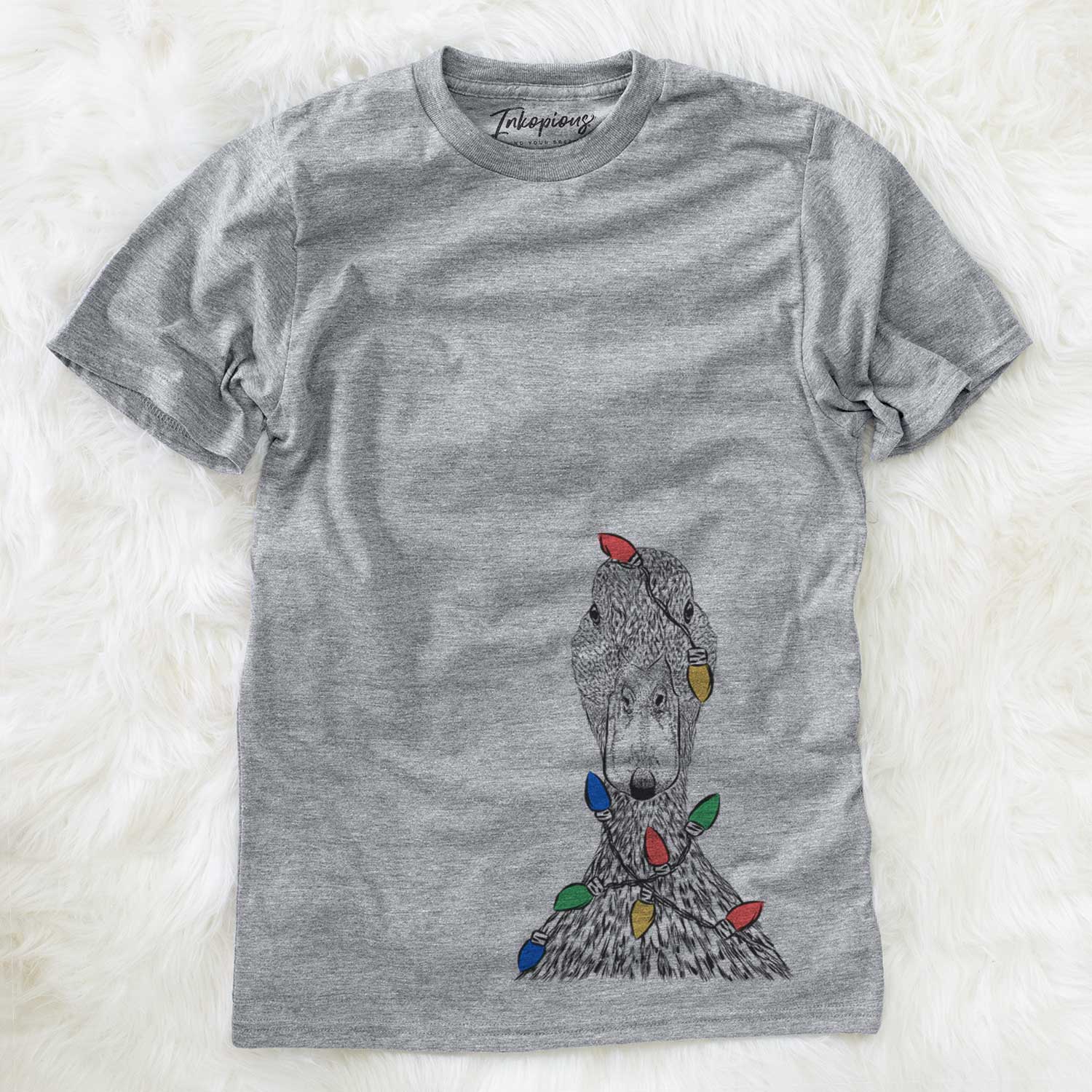 Christmas Lights Marge the Mallard Duck - Unisex Crewneck