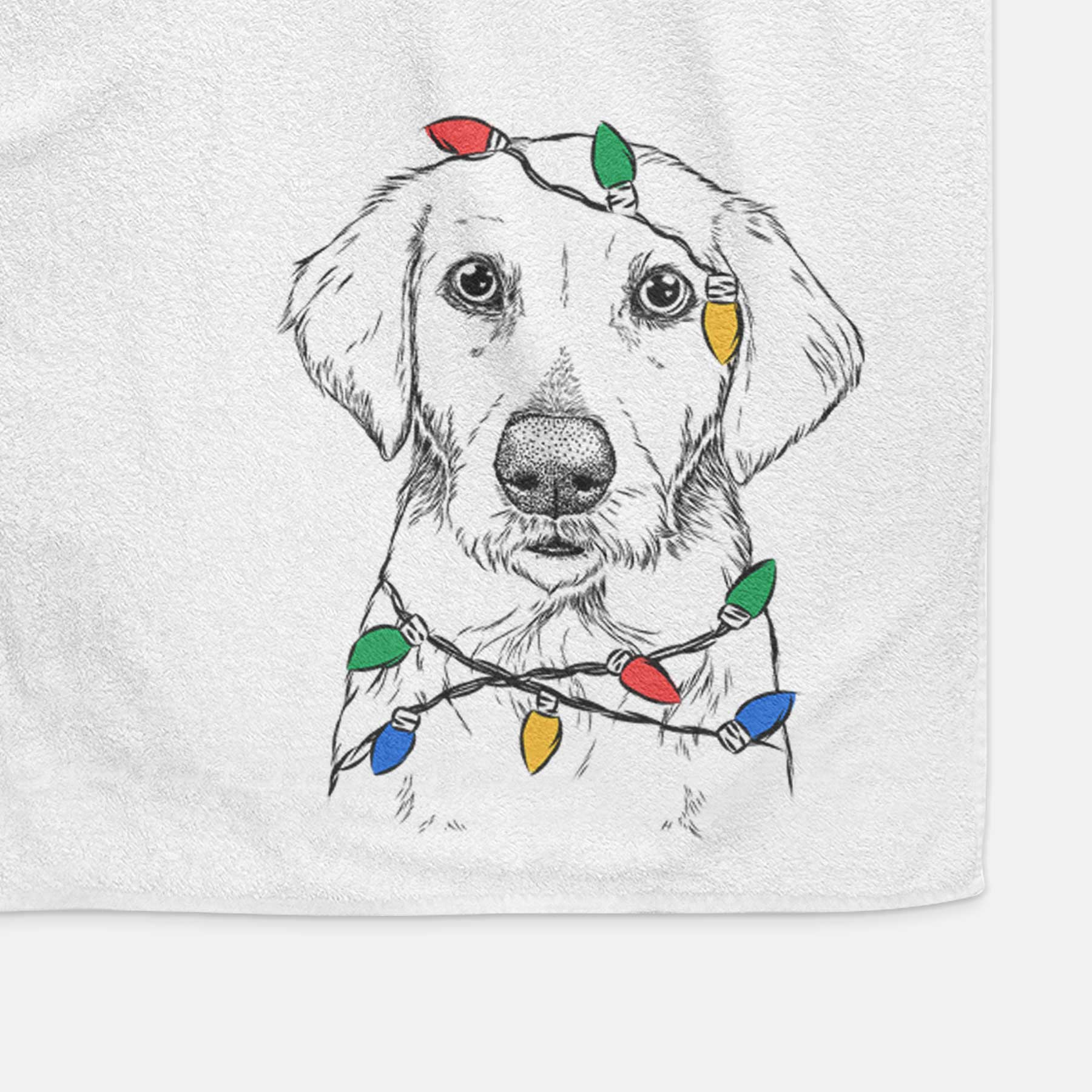 Marley Sue the Labradoodle Decorative Hand Towel