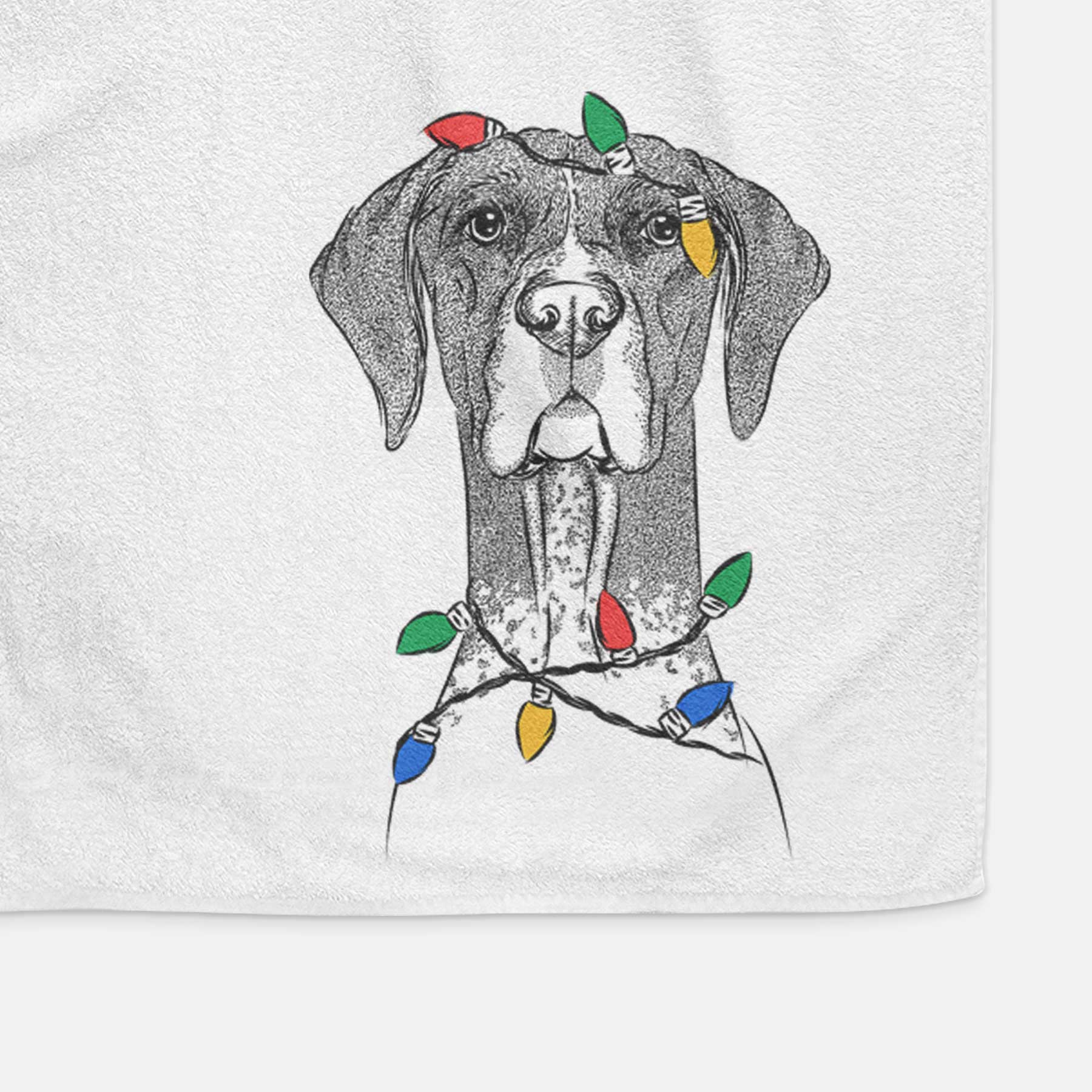 Mattis the German Shorthaired Pointer Decorative Hand Towel