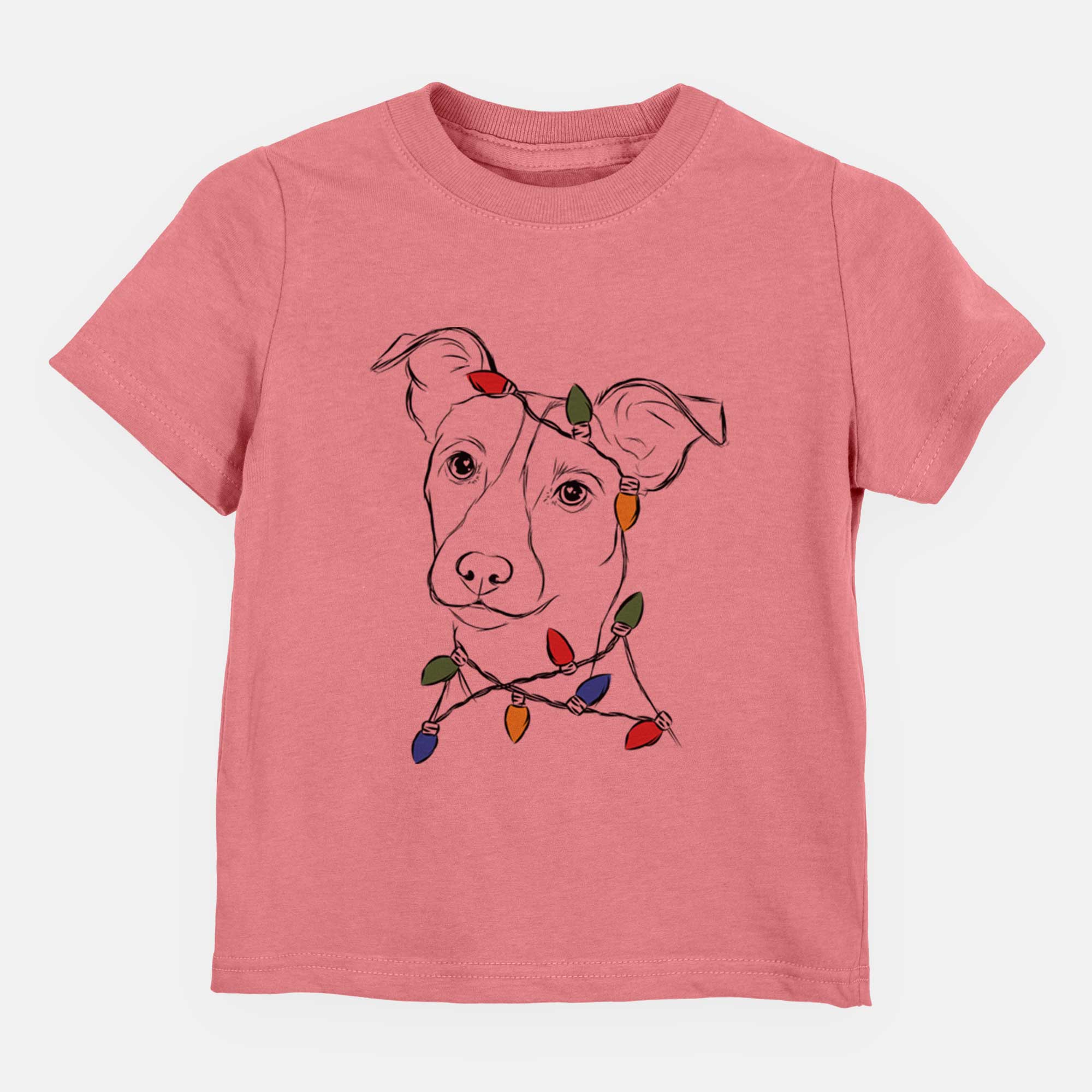 Christmas Lights Max the Jack Russell Terrier - Kids/Youth/Toddler Shirt