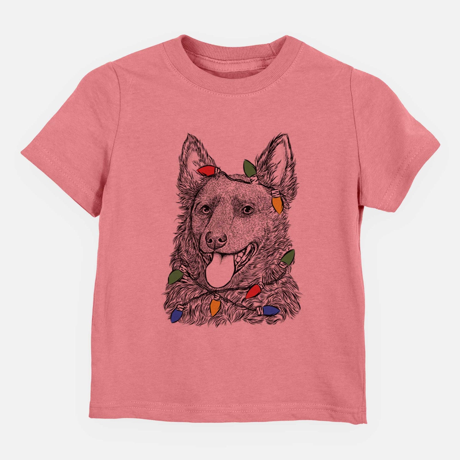 Christmas Lights Maximo the Mudi - Kids/Youth/Toddler Shirt