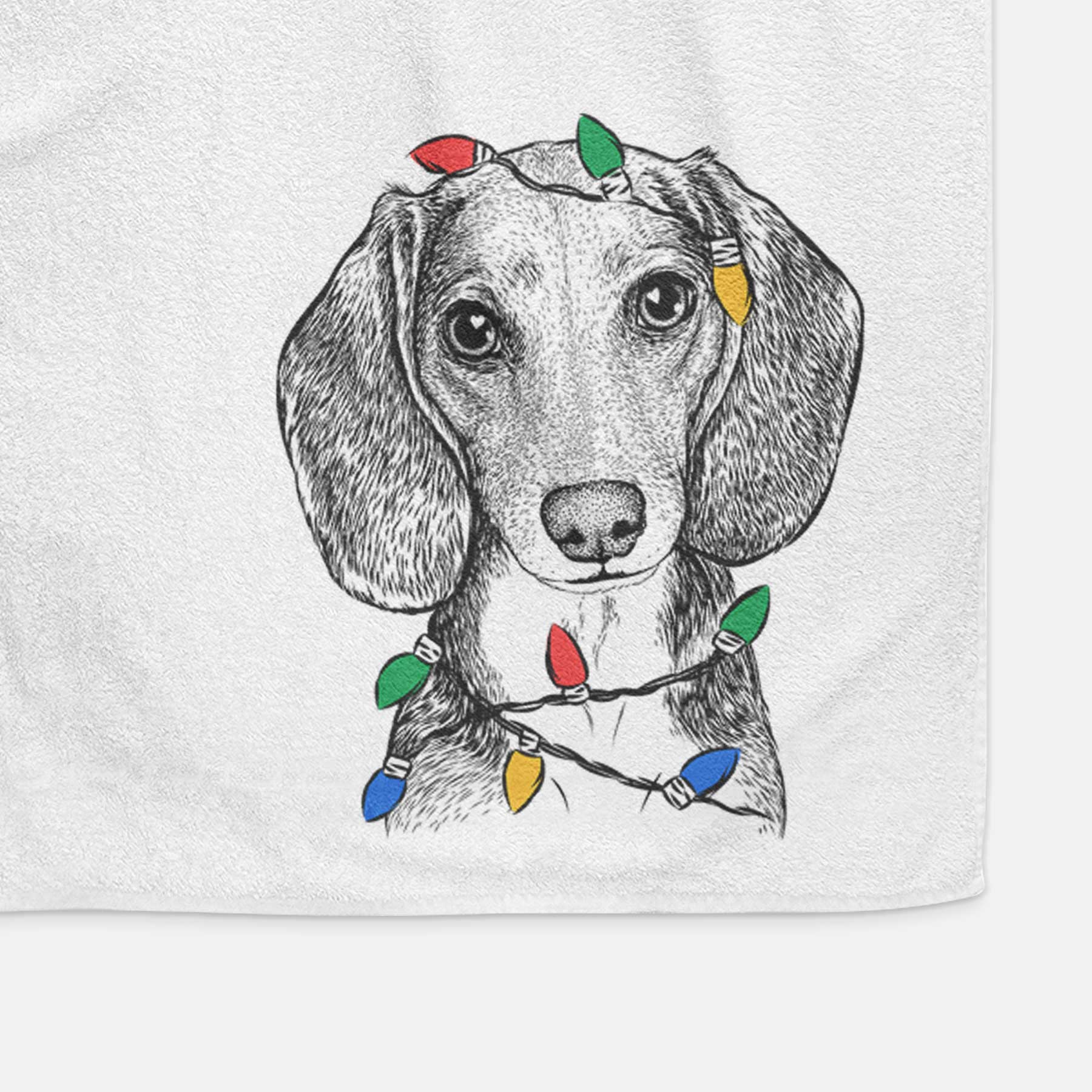 Mayor Andy the Beagle Decorative Hand Towel