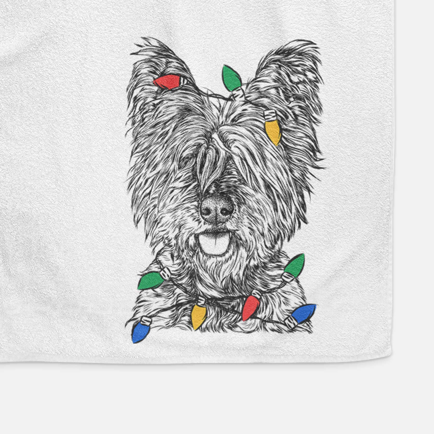 McDuff the Cairn Terrier Decorative Hand Towel