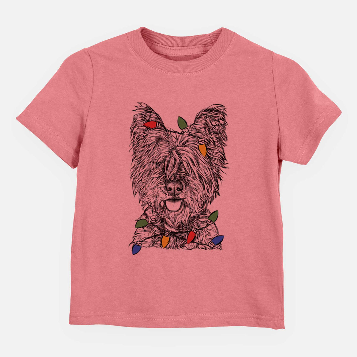 Christmas Lights McDuff the Cairn Terrier - Kids/Youth/Toddler Shirt
