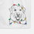 Meg the Great Pyrenees Decorative Hand Towel