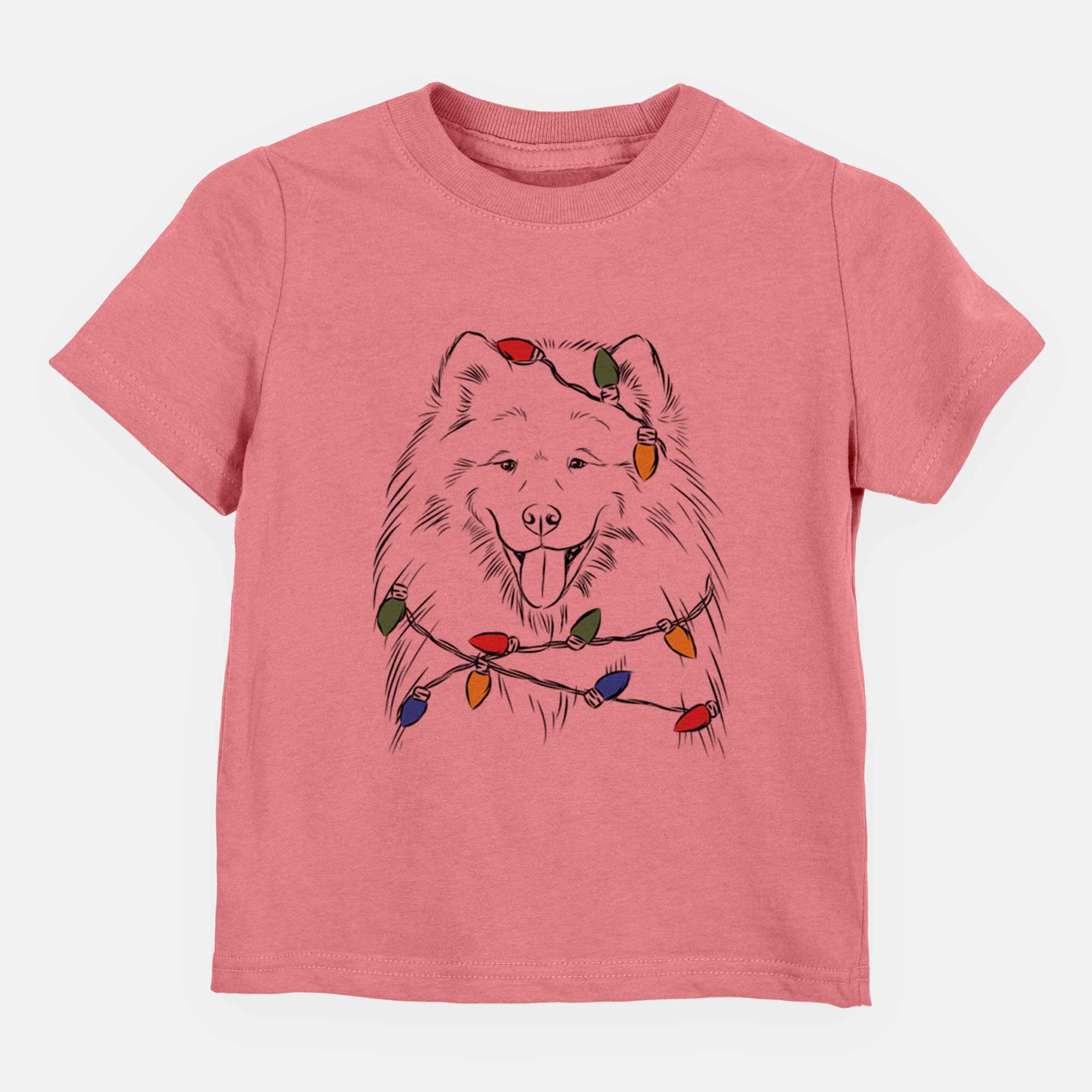 Christmas Lights Mikko the Samoyed - Kids/Youth/Toddler Shirt