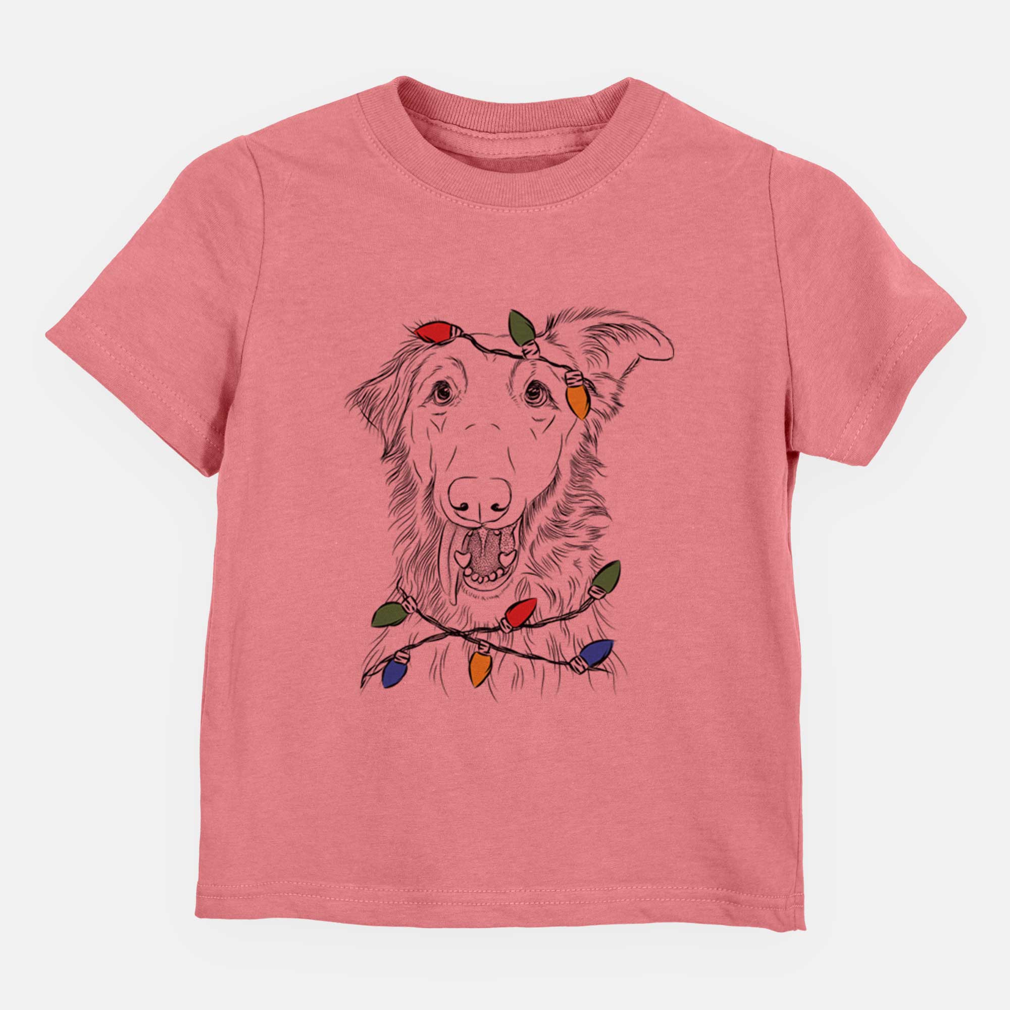 Christmas Lights Mila the Mixed Breed - Kids/Youth/Toddler Shirt