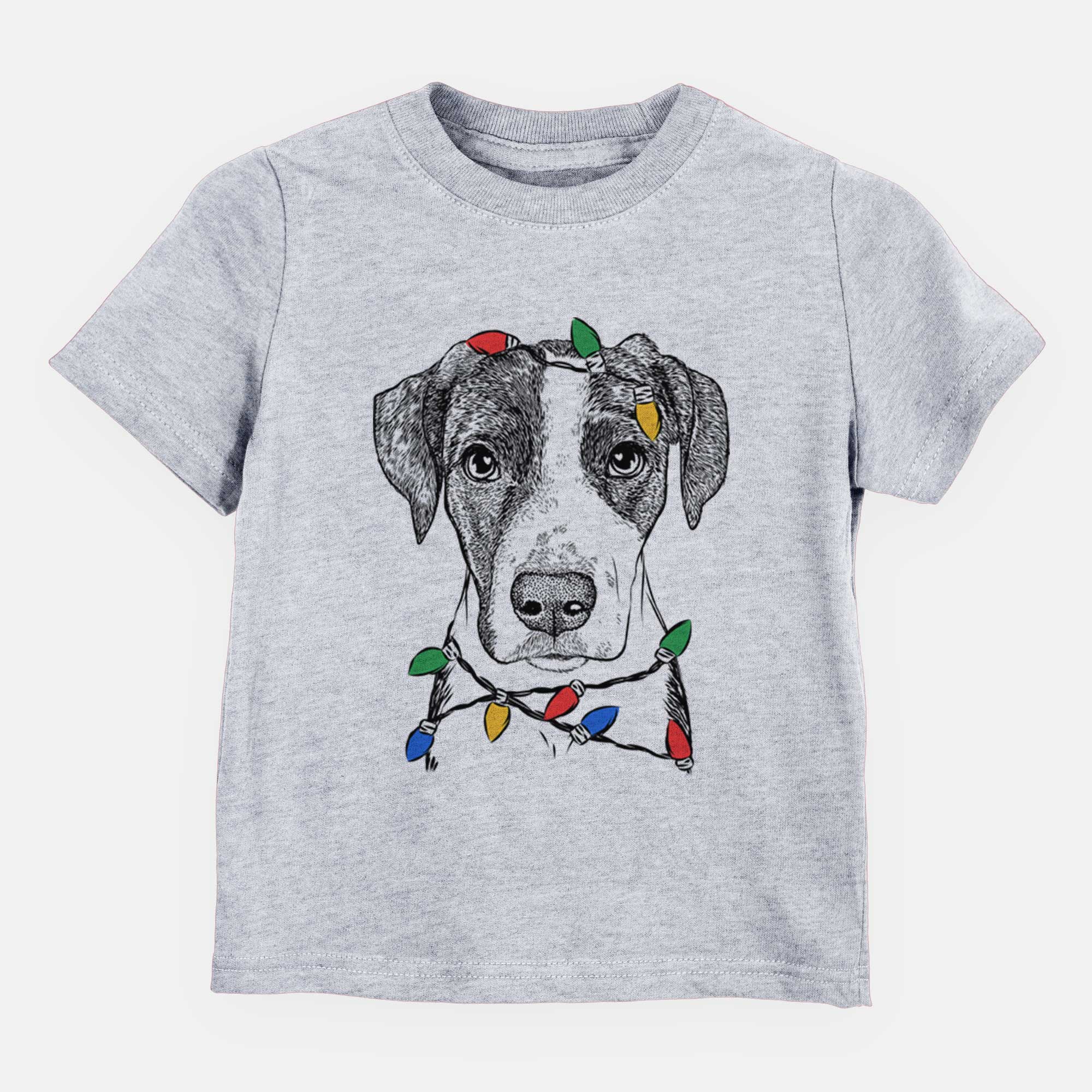 Christmas Lights Milo the Mixed Breed - Kids/Youth/Toddler Shirt