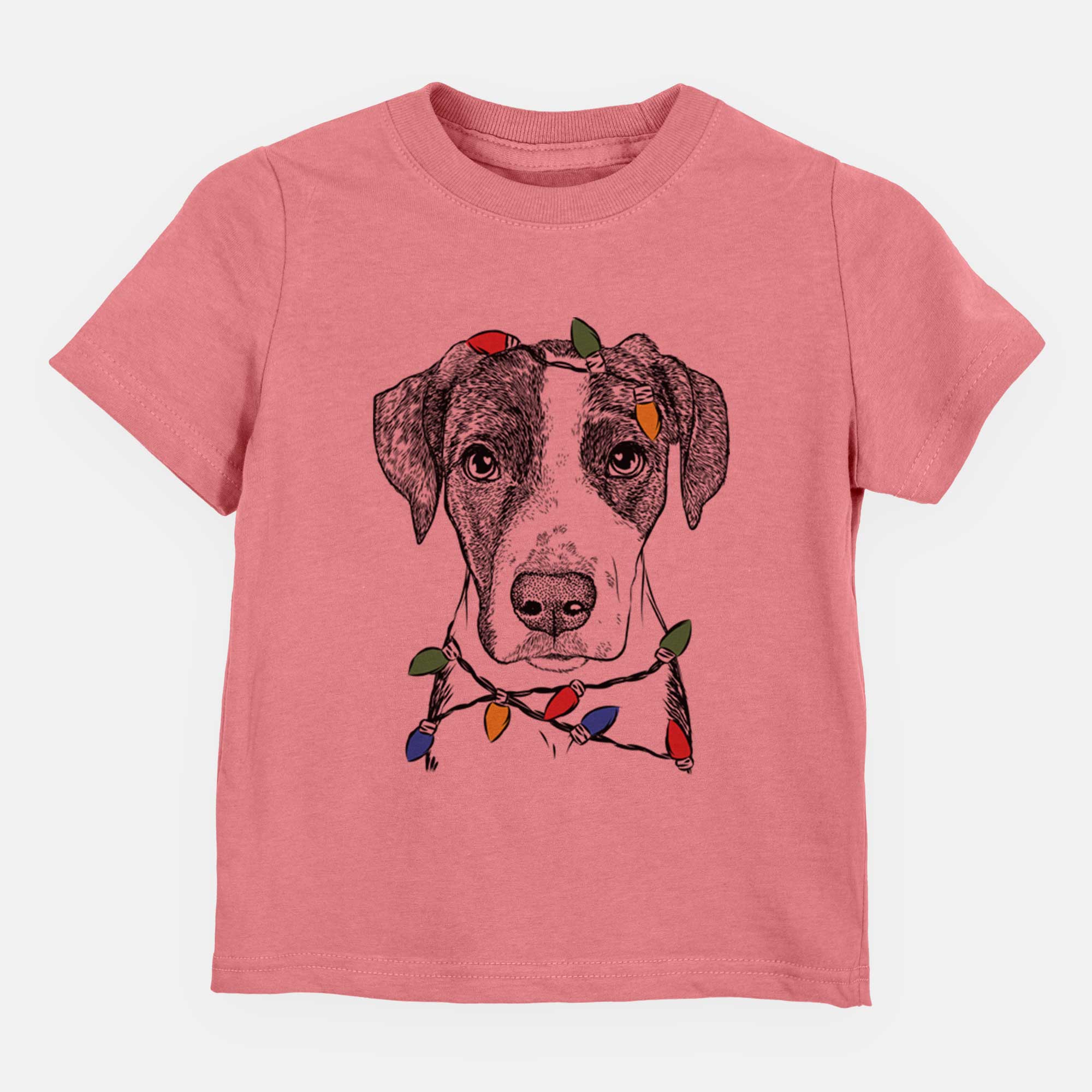 Christmas Lights Milo the Mixed Breed - Kids/Youth/Toddler Shirt