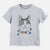 Christmas Lights Mini Griffin the Domestic Shorthair Cat - Kids/Youth/Toddler Shirt