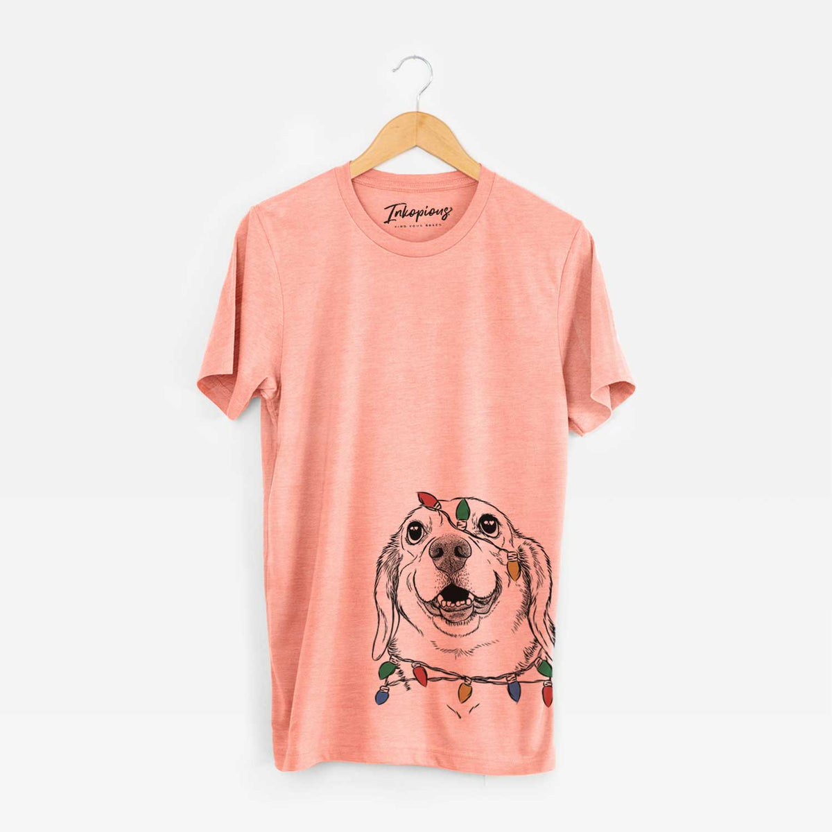 Christmas Lights Minnie the Corgle - Unisex Crewneck