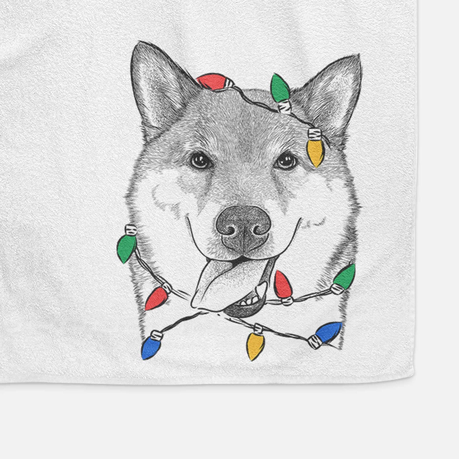 Mothra the Shiba Inu Decorative Hand Towel
