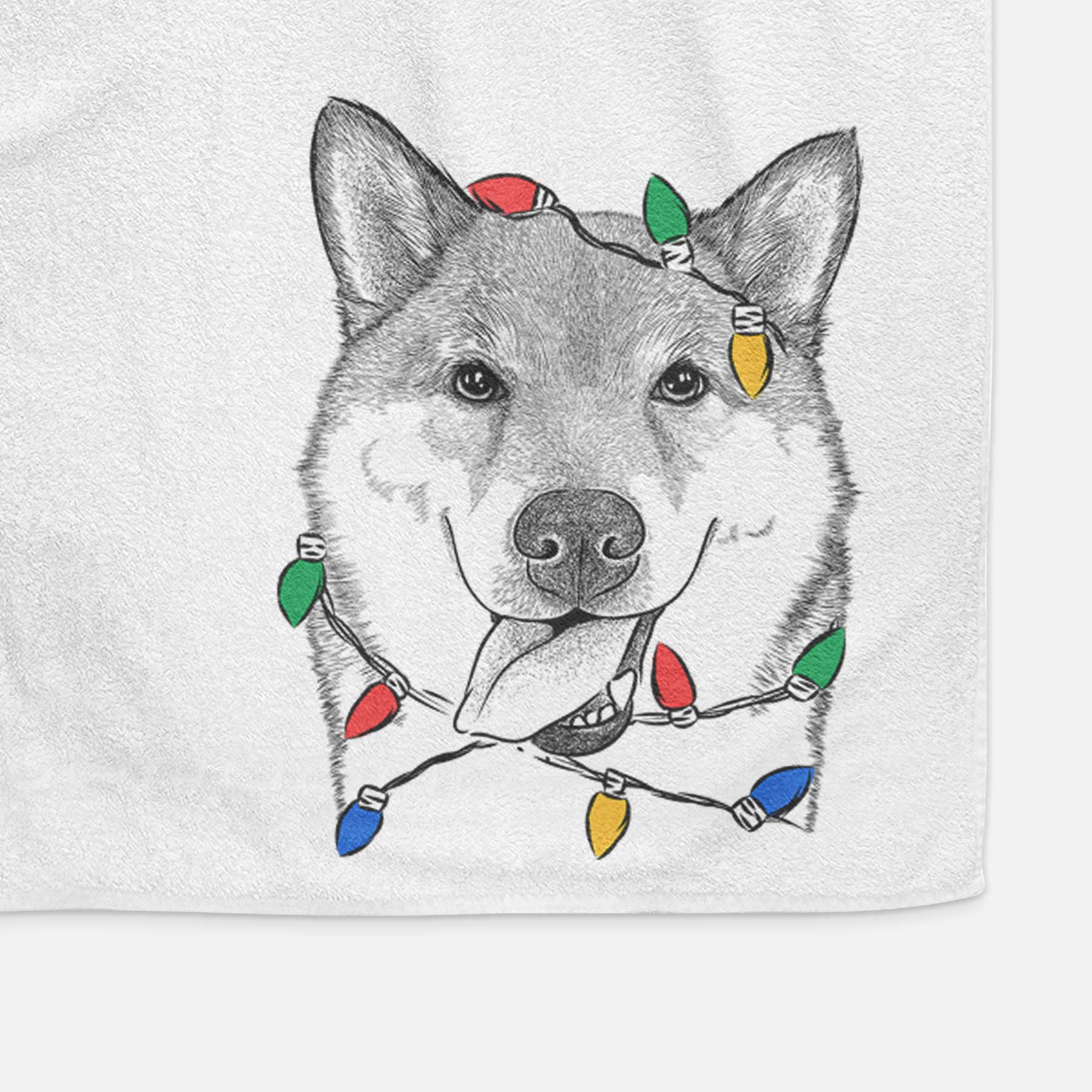 Mothra the Shiba Inu Decorative Hand Towel