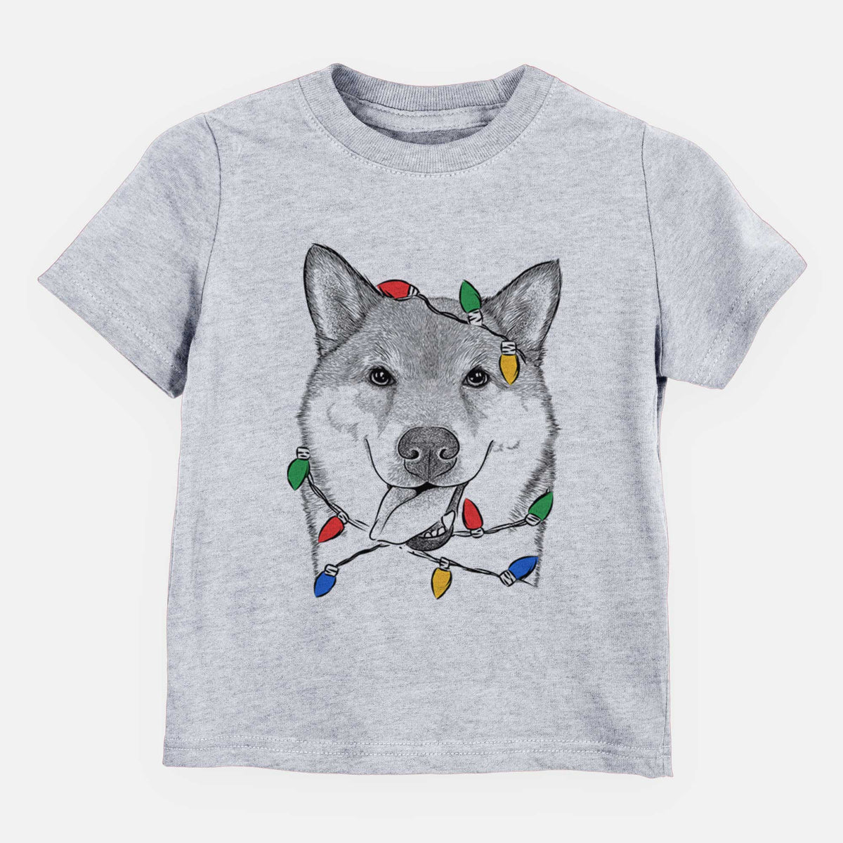 Christmas Lights Mothra the Shiba Inu - Kids/Youth/Toddler Shirt