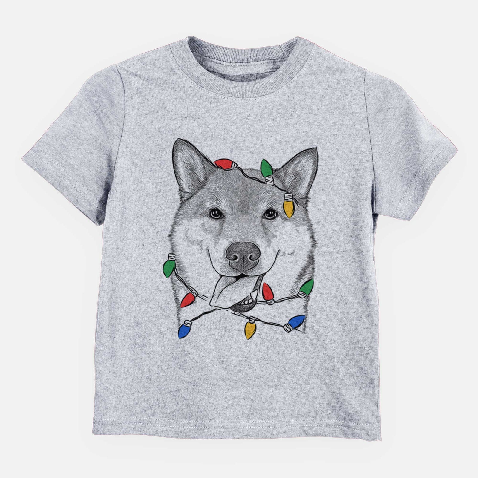 Christmas Lights Mothra the Shiba Inu - Kids/Youth/Toddler Shirt