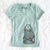 Christmas Lights Mr. Otis the Prairie Dog - Women's V-neck Shirt