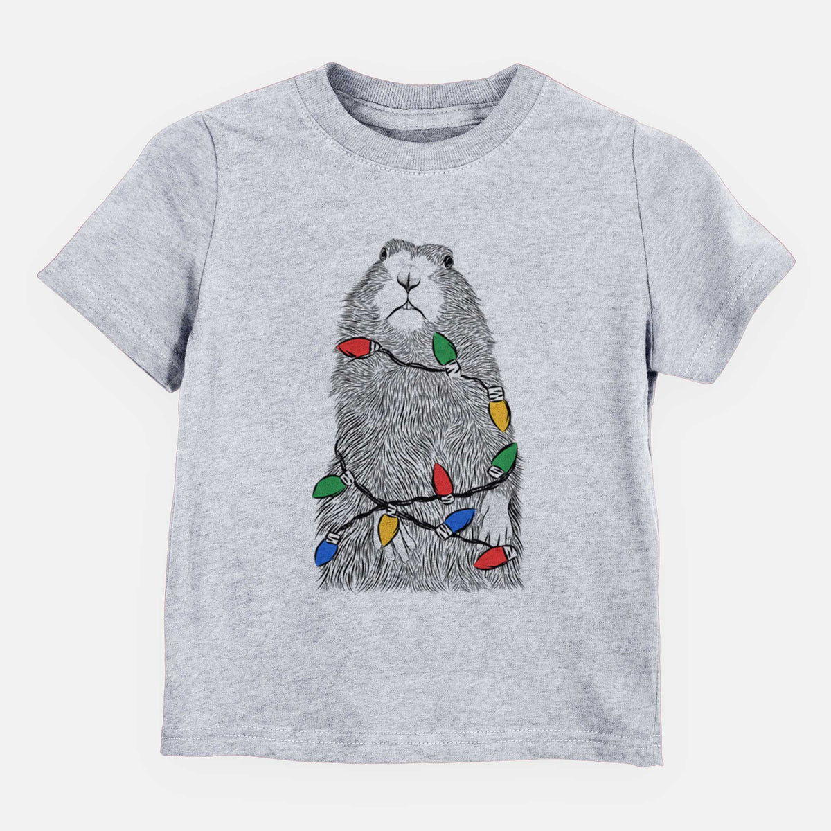 Christmas Lights Mr. Otis the Prairie Dog - Kids/Youth/Toddler Shirt