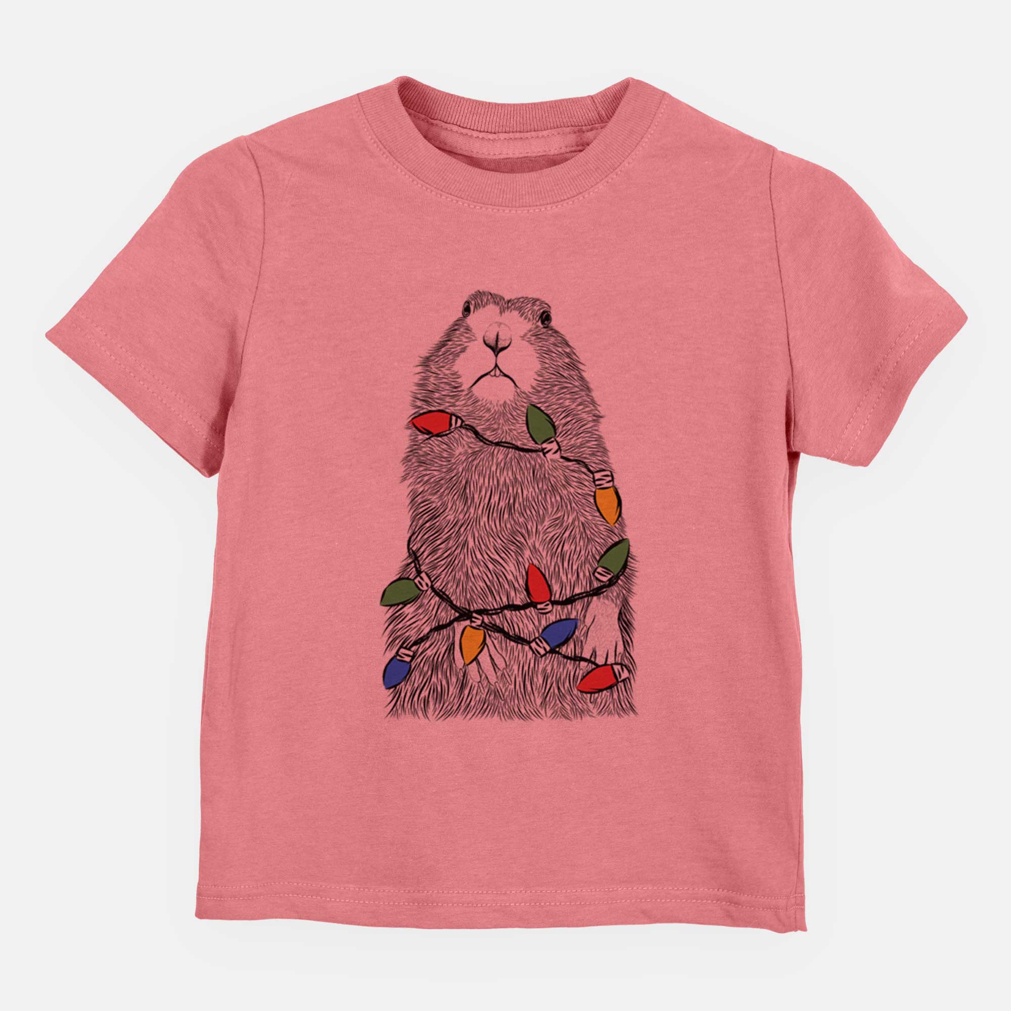 Christmas Lights Mr. Otis the Prairie Dog - Kids/Youth/Toddler Shirt