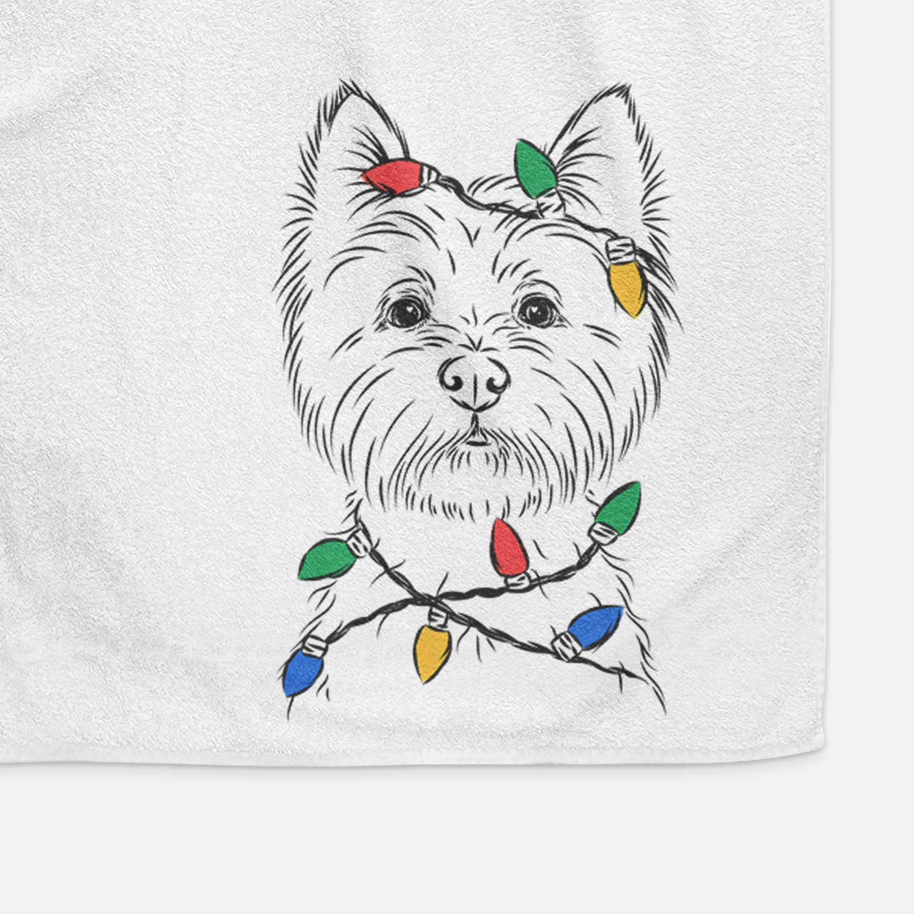 Murphy the West Highland Terrier Decorative Hand Towel