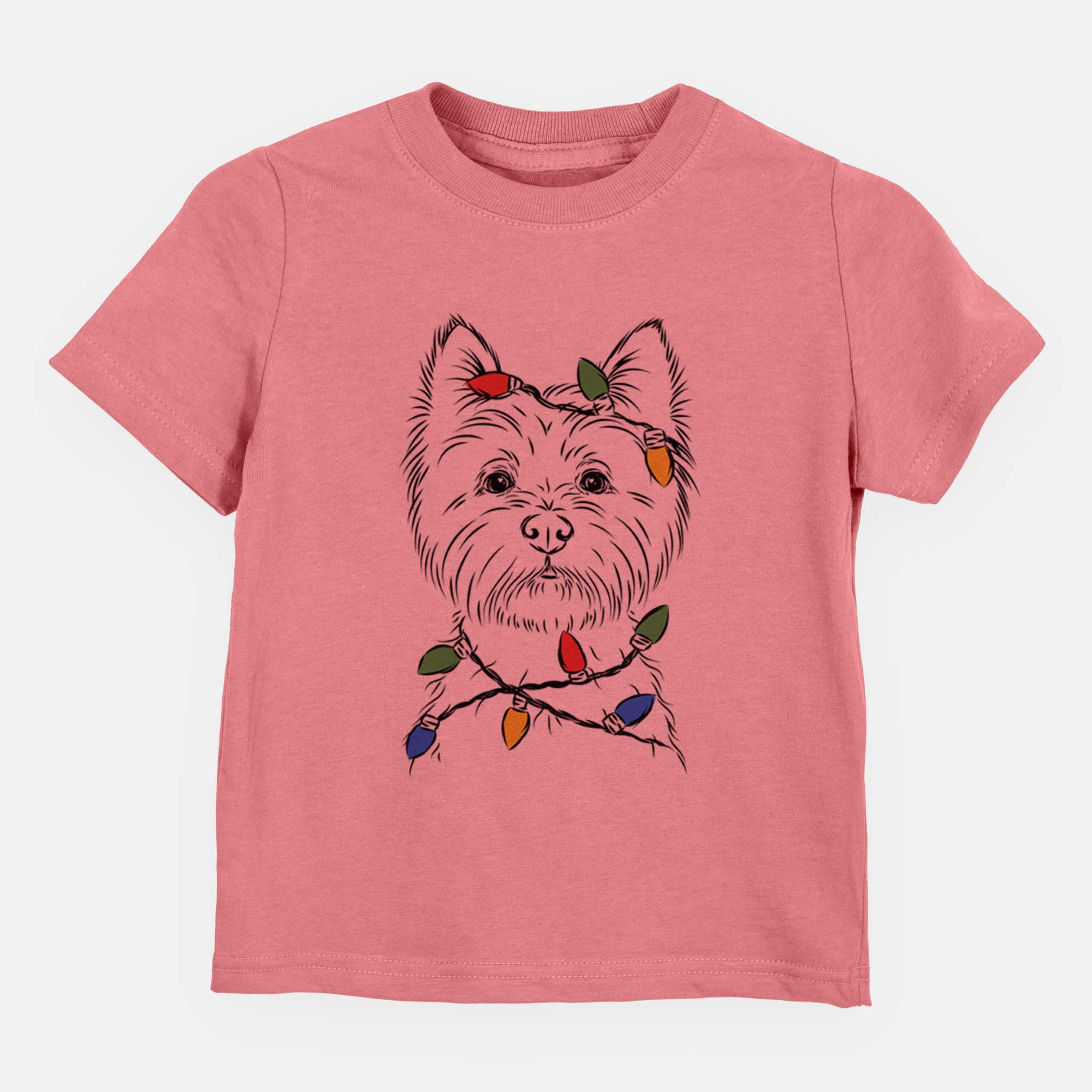 Christmas Lights Murphy the West Highland Terrier - Kids/Youth/Toddler Shirt