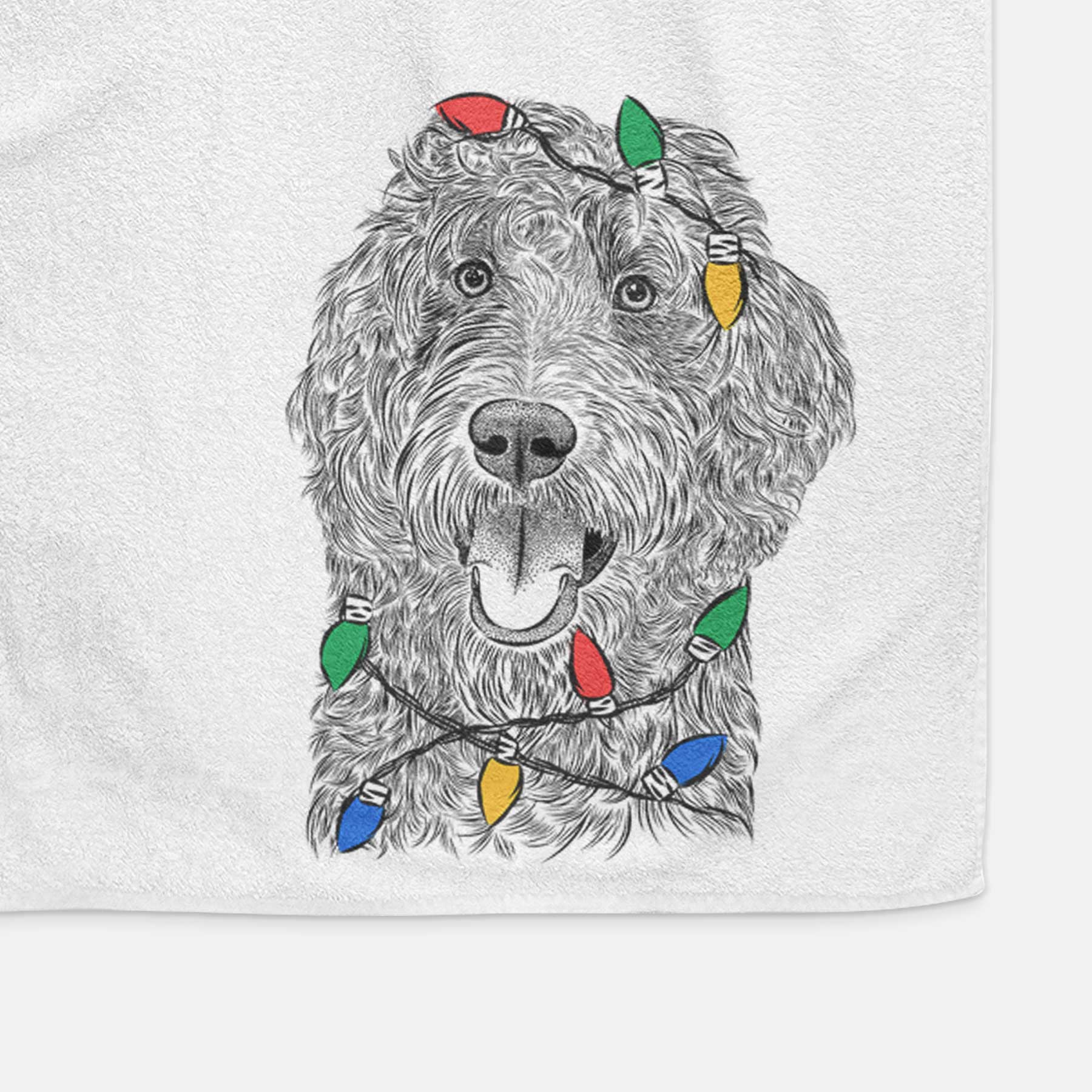 Murr Dog the Labradoodle Decorative Hand Towel