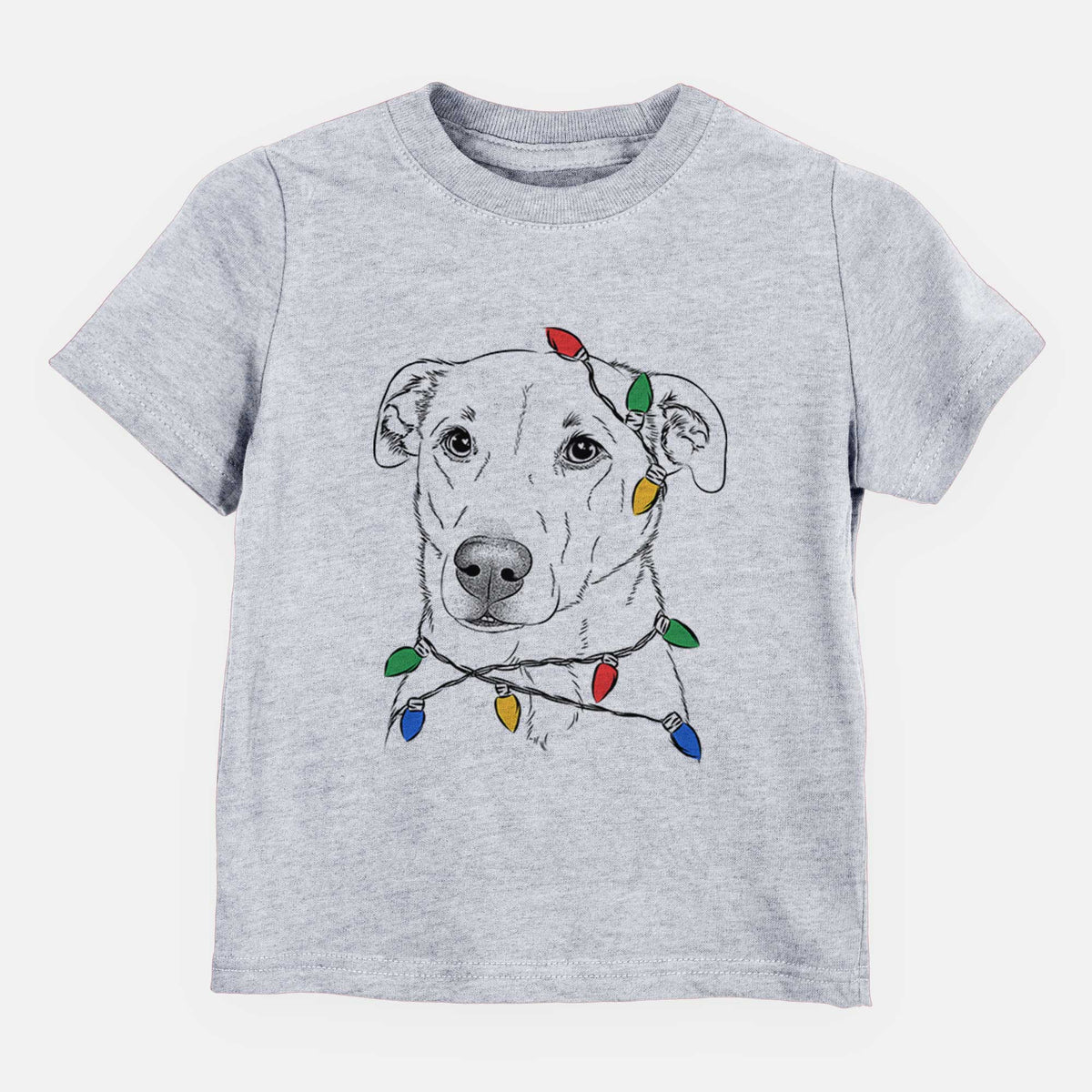 Christmas Lights Nala the American Staffordshire Terrier - Kids/Youth/Toddler Shirt