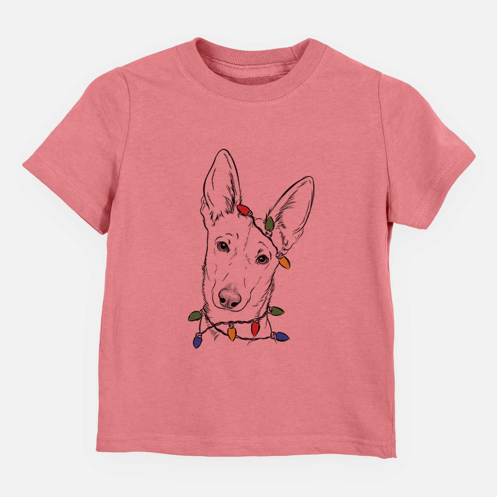 Christmas Lights Nala the Carolina Dog - Kids/Youth/Toddler Shirt