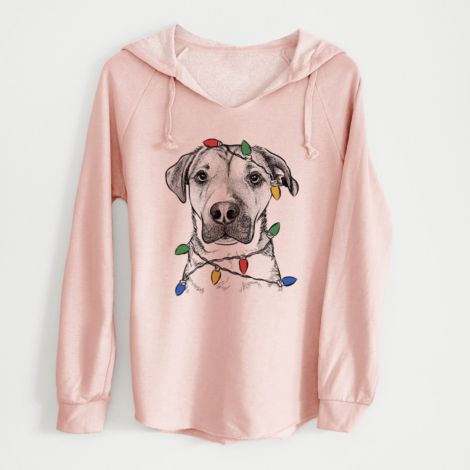 Christmas Lights Nemo the Mixed Breed - Cali Wave Hooded Sweatshirt
