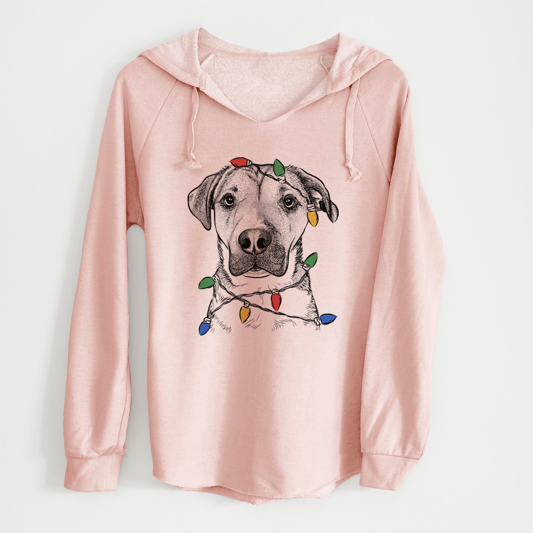 Christmas Lights Nemo the Mixed Breed - Cali Wave Hooded Sweatshirt
