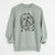 Christmas Lights Nikka the Lowchen - Unisex Pigment Dyed Crew Sweatshirt