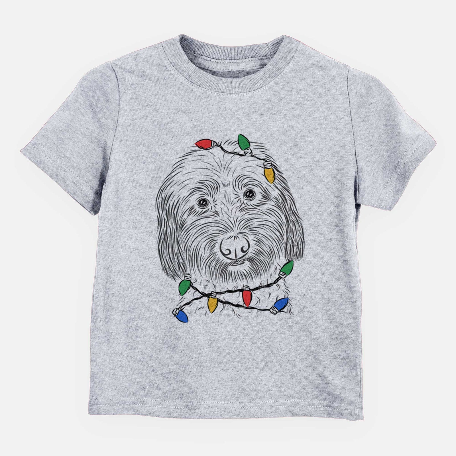 Christmas Lights Niles the Soft Coated Wheaten Terrier - Kids/Youth/Toddler Shirt