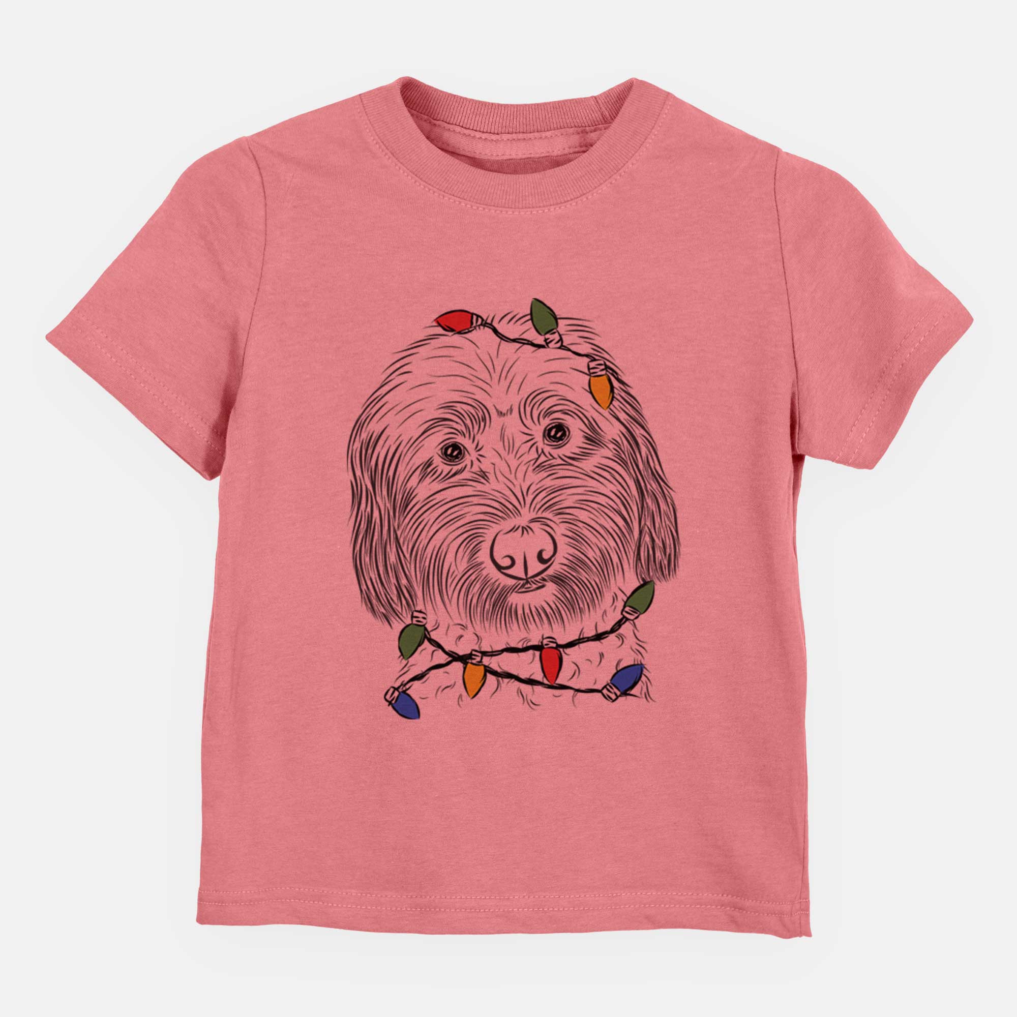 Christmas Lights Niles the Soft Coated Wheaten Terrier - Kids/Youth/Toddler Shirt