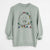 Christmas Lights Nova the Samoyed - Unisex Pigment Dyed Crew Sweatshirt