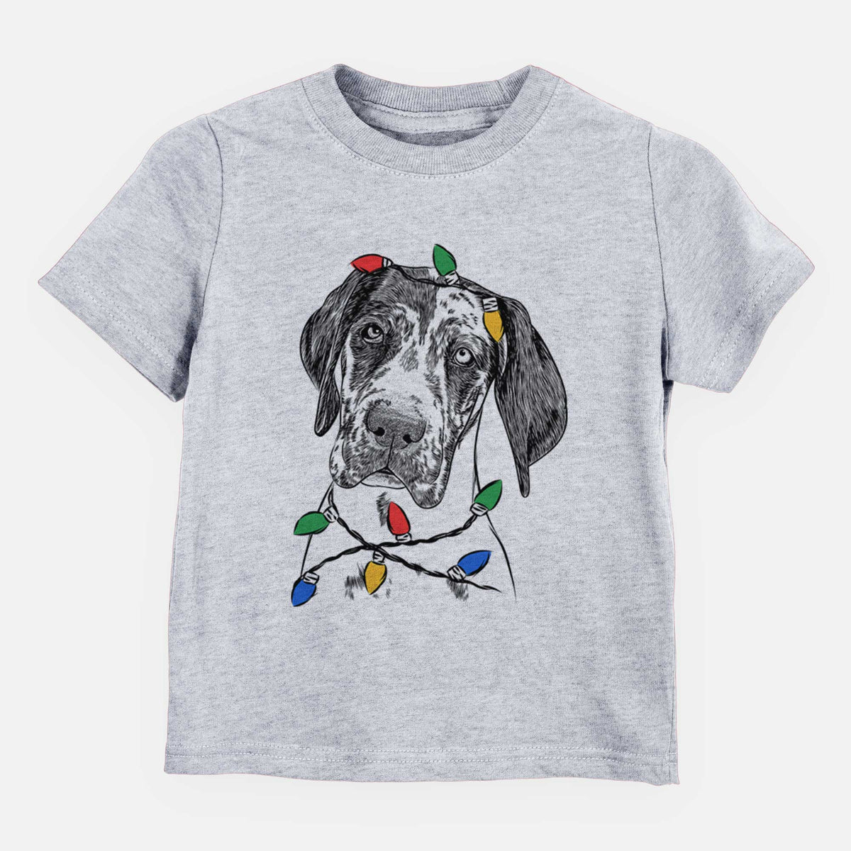 Christmas Lights Nyx the Great Dane - Kids/Youth/Toddler Shirt