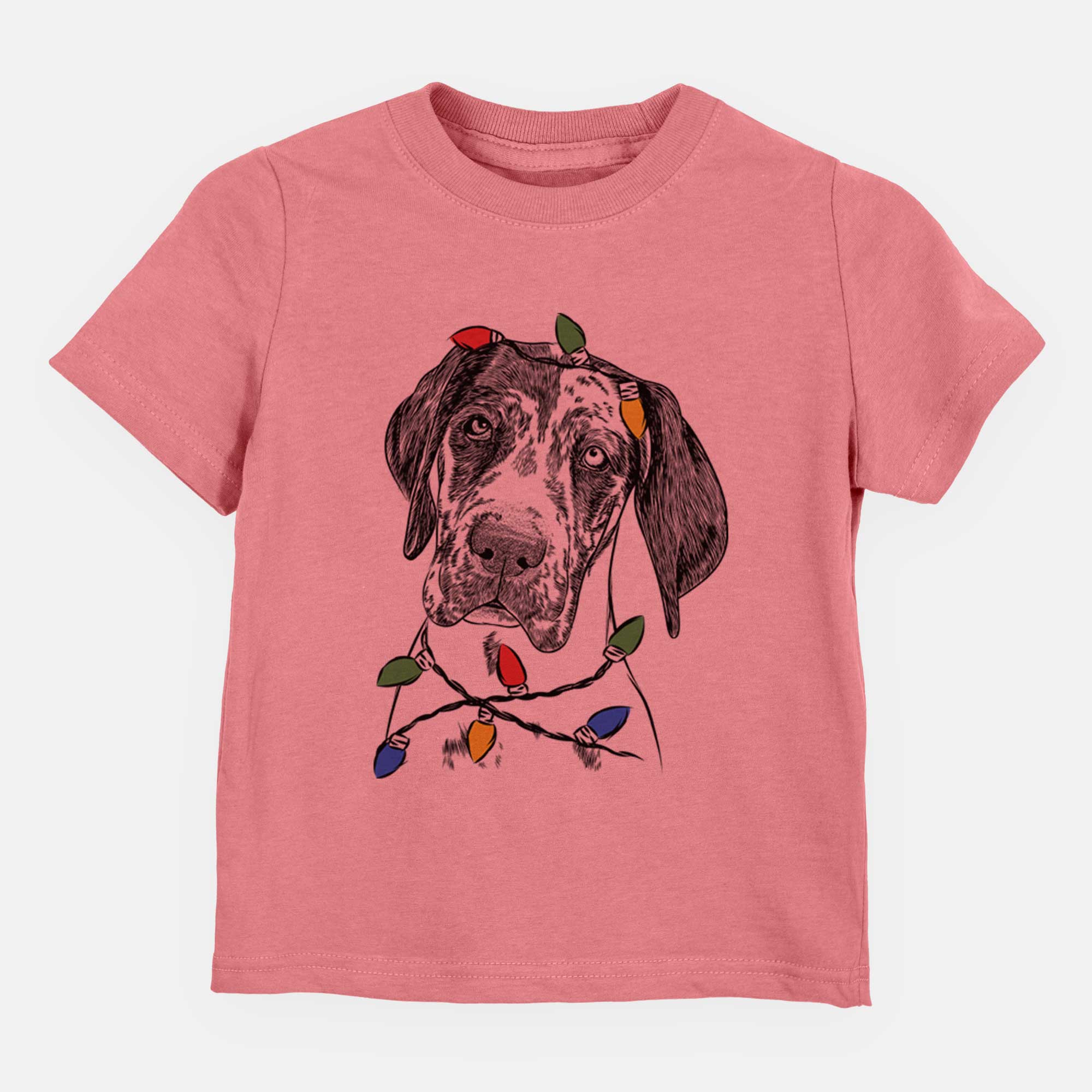 Christmas Lights Nyx the Great Dane - Kids/Youth/Toddler Shirt